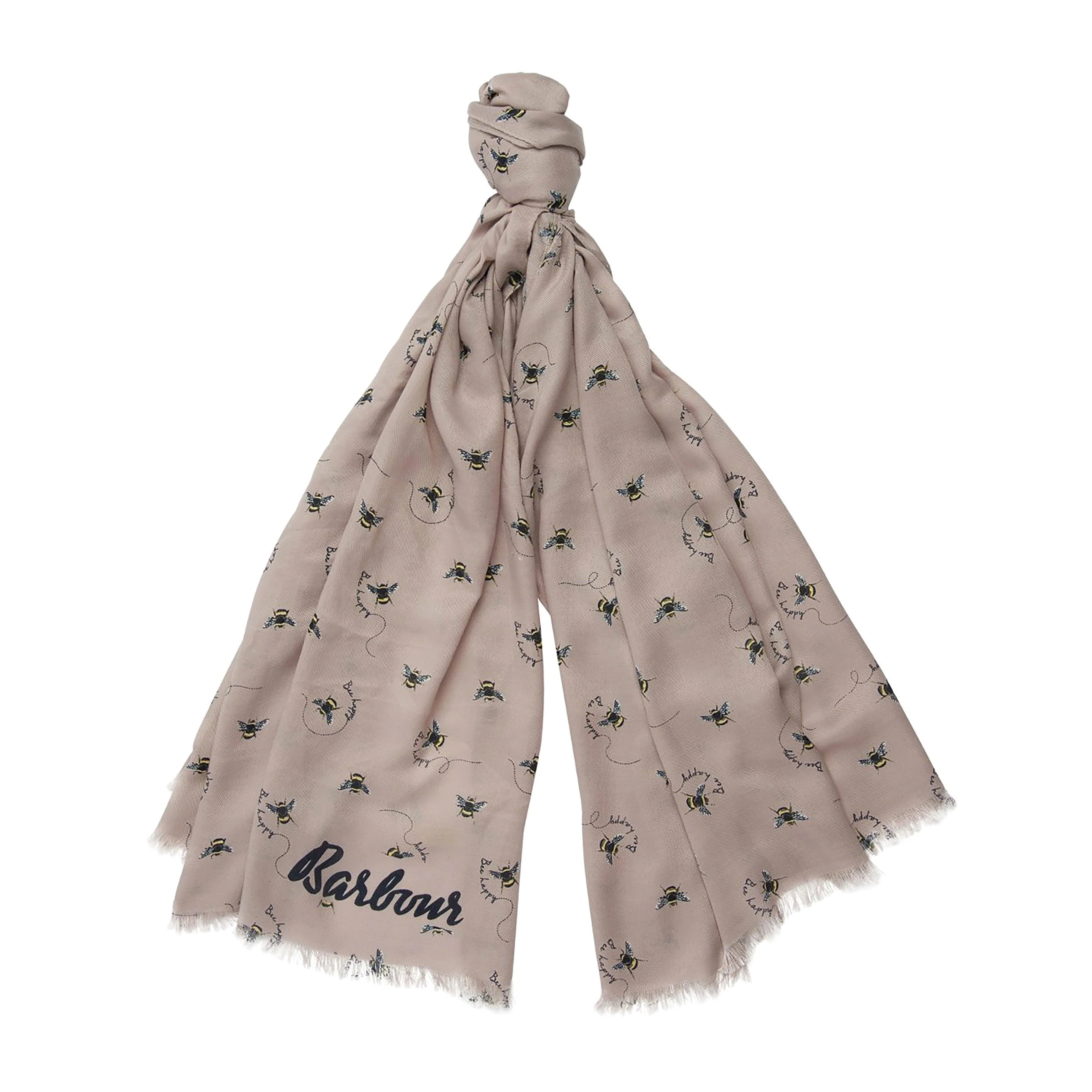 Bee Happy Print Wrap Pastel Pink - Image 2