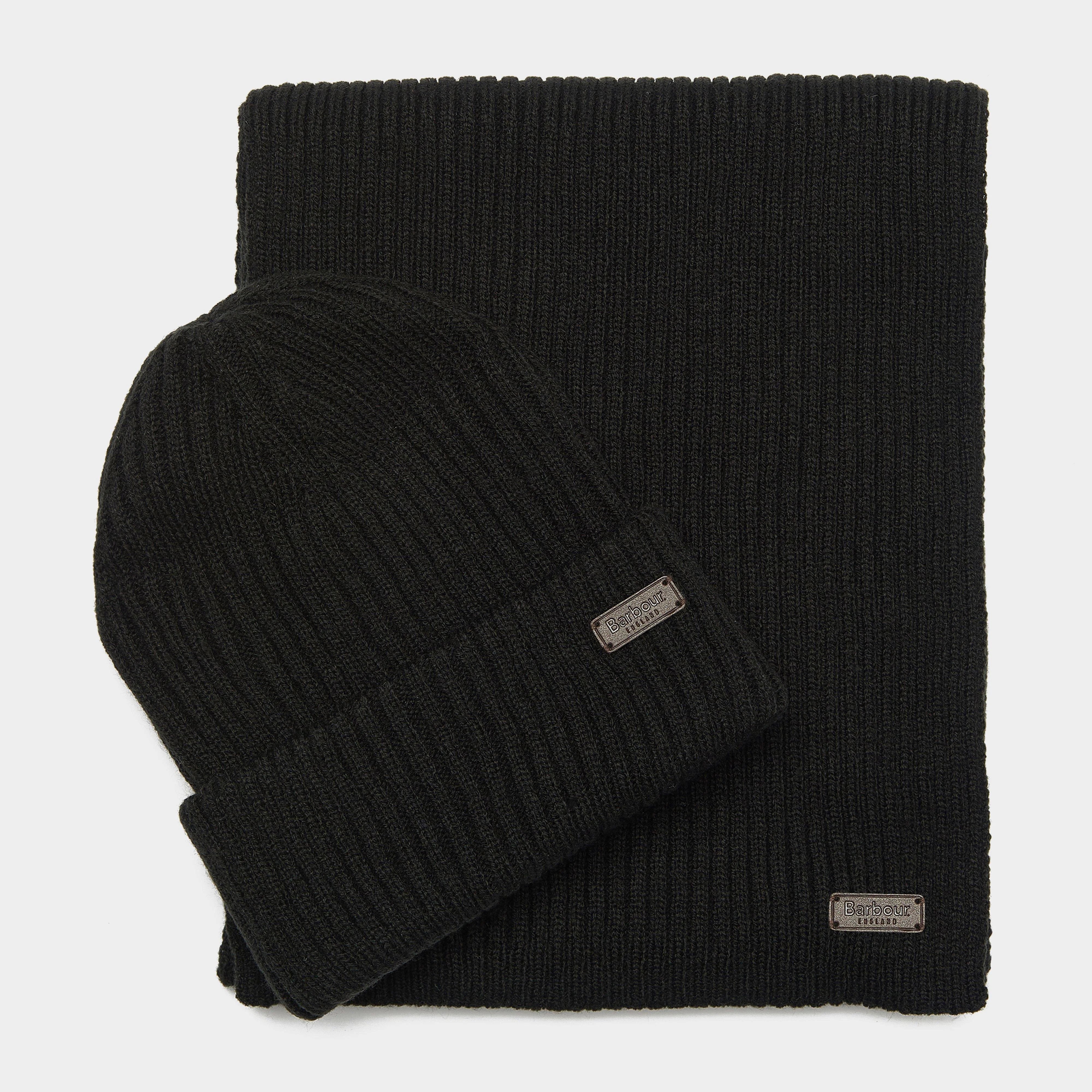 Crimdon Beanie & Scarf Gift Set Black - Image 2