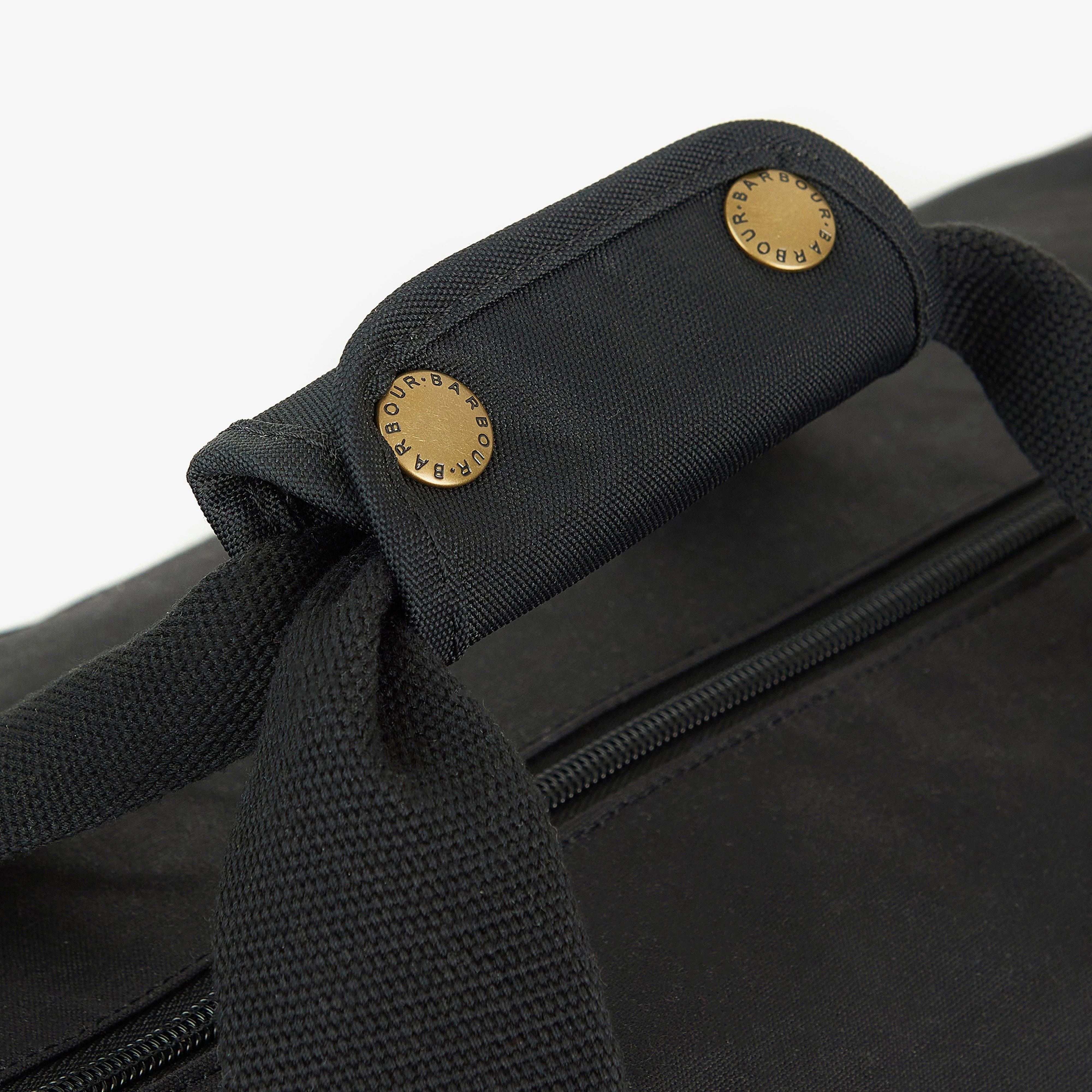 Explorer Wax Duffle Bag Black - Image 3