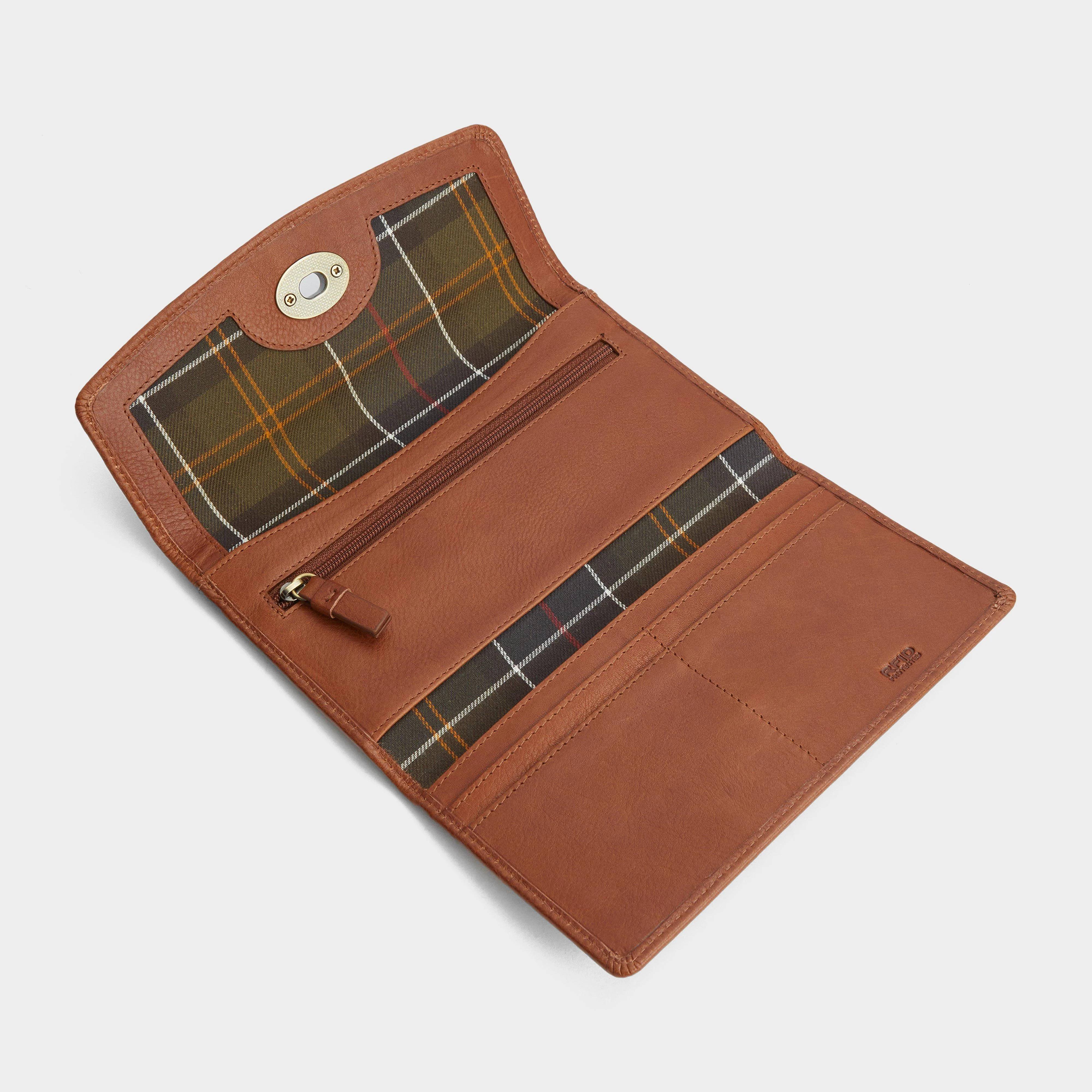 Isla Leather Travel Purse Brown - Image 4