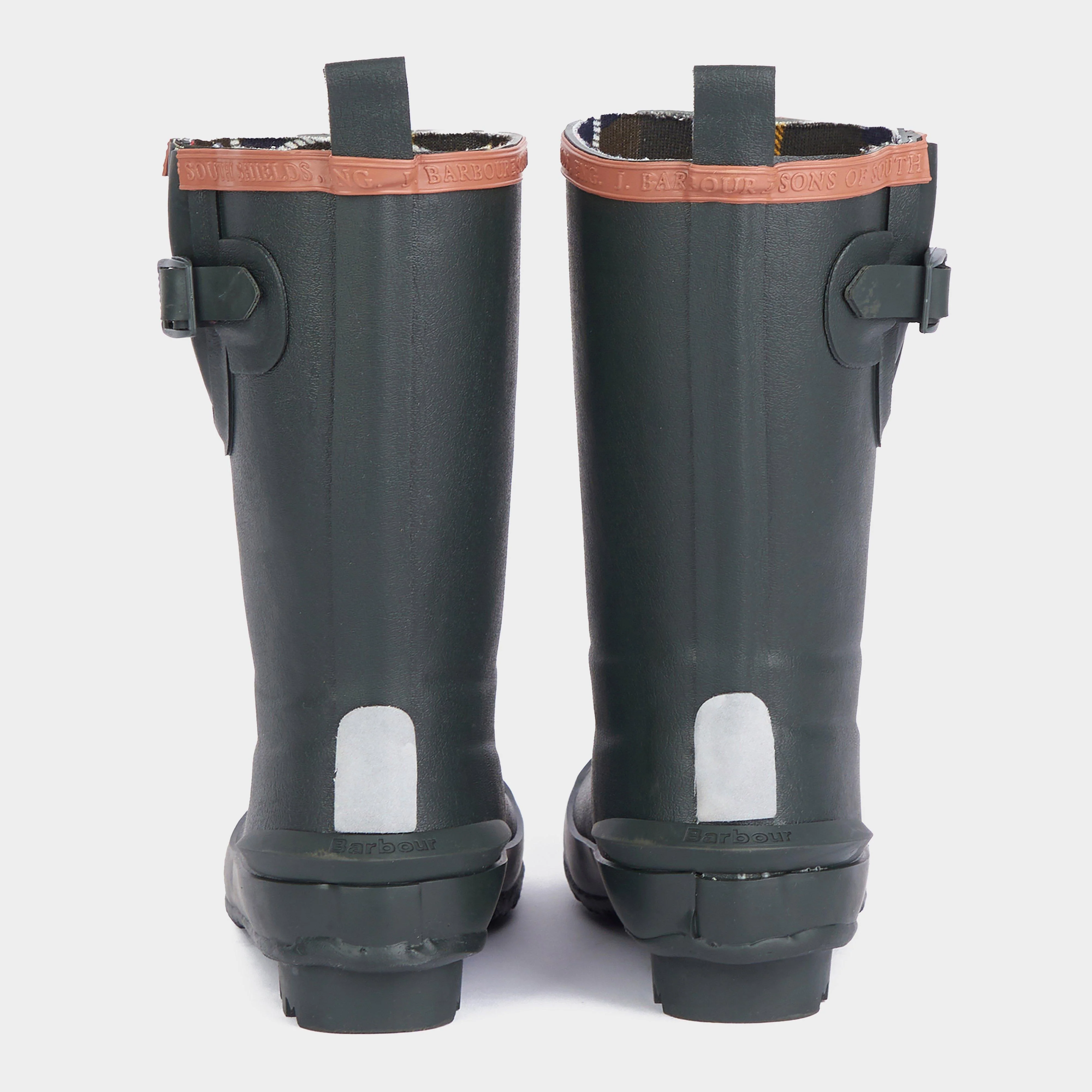Kids Simonside Wellies Olive - Image 2