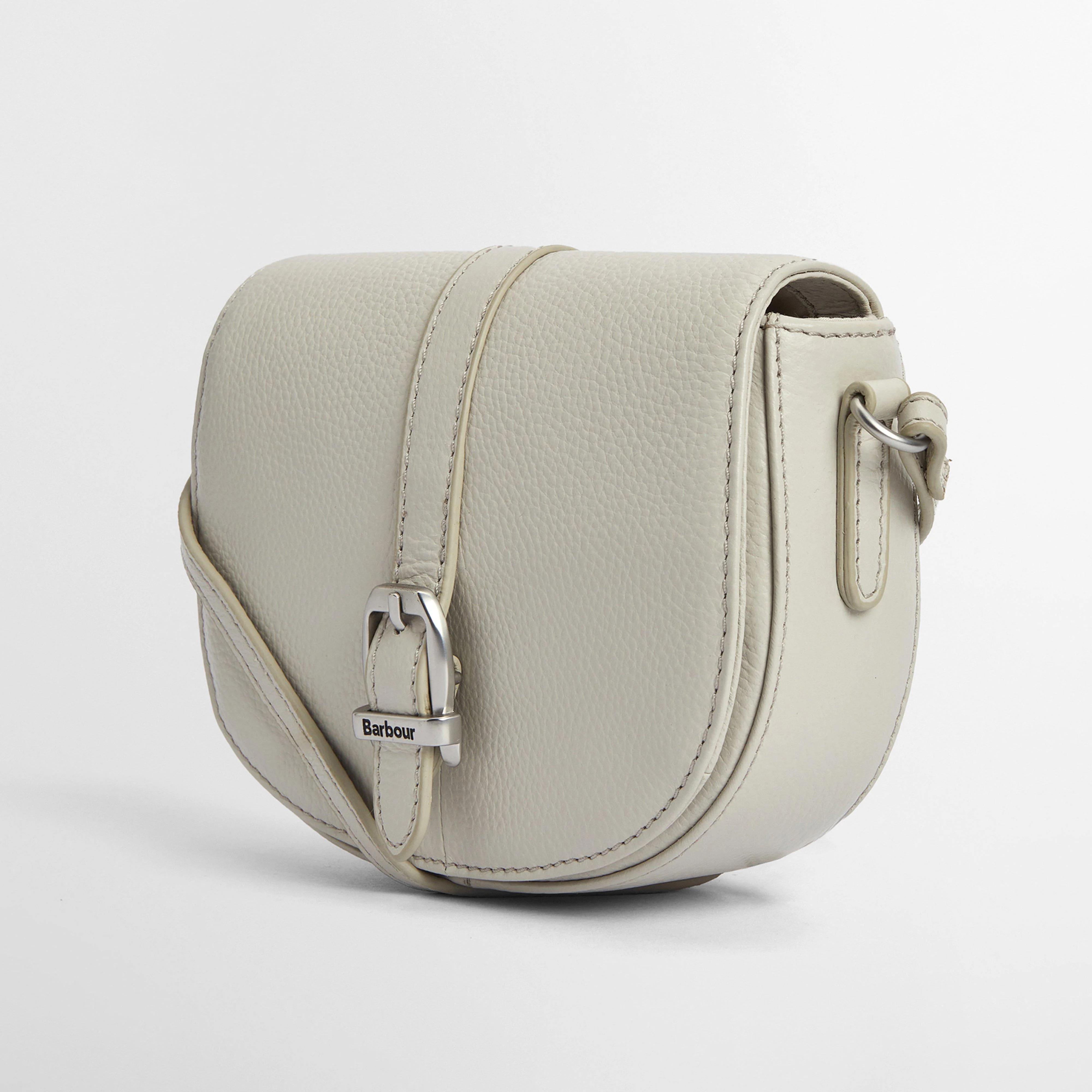 Laire Leather Saddle Bag Light Sand - Image 3