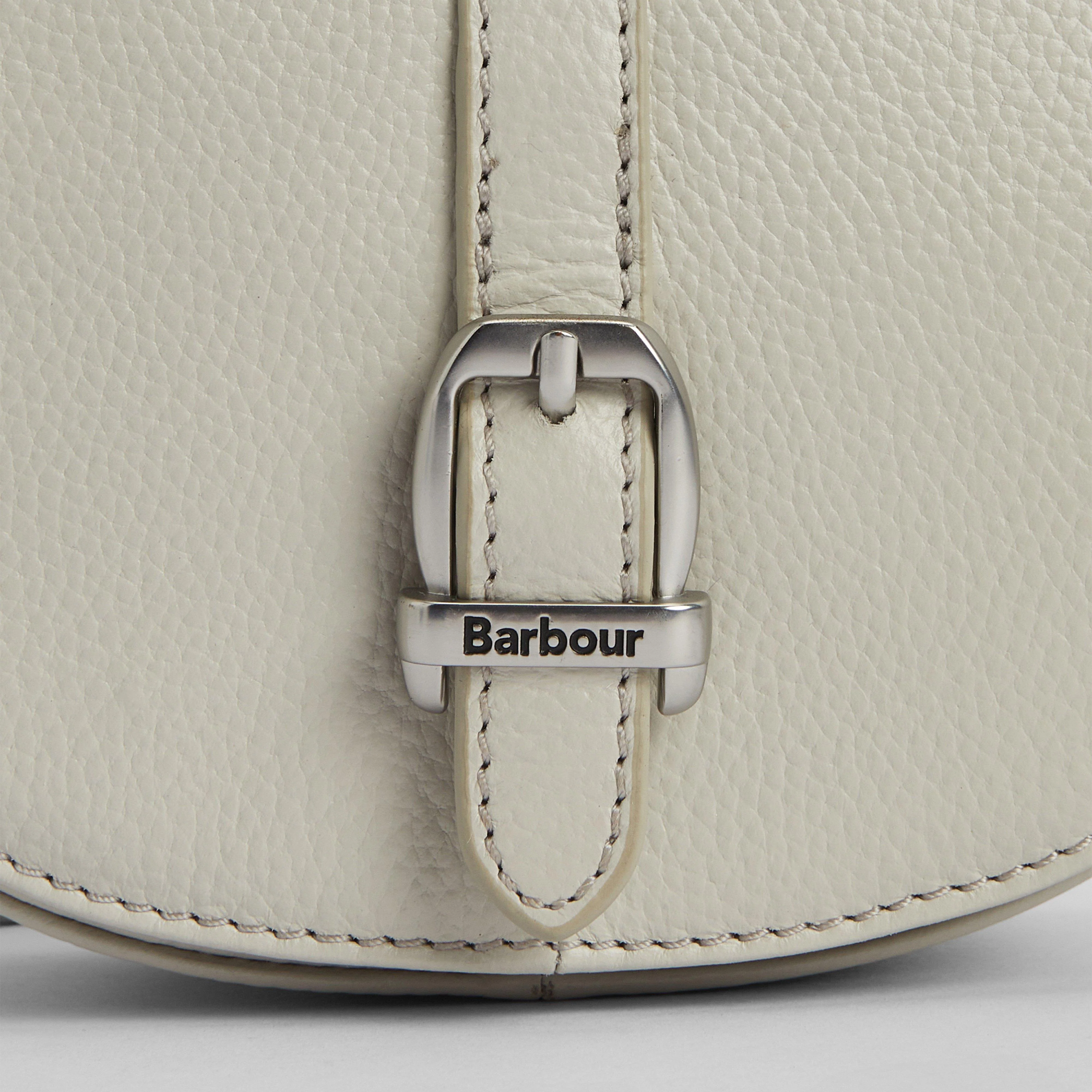 Laire Leather Saddle Bag Light Sand - Image 7