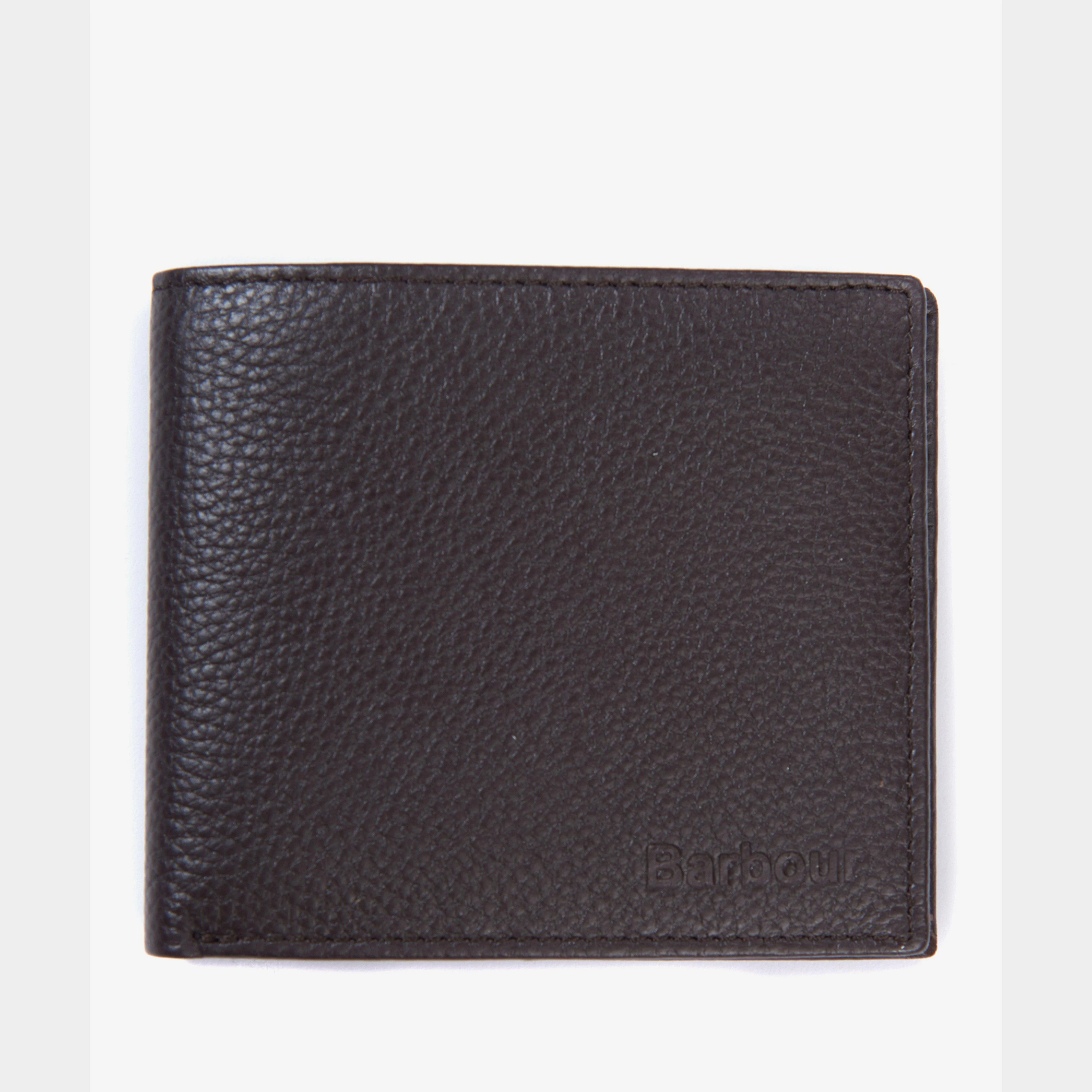 Mens Amble Leather Billfold Wallet Dark Brown - Image 2