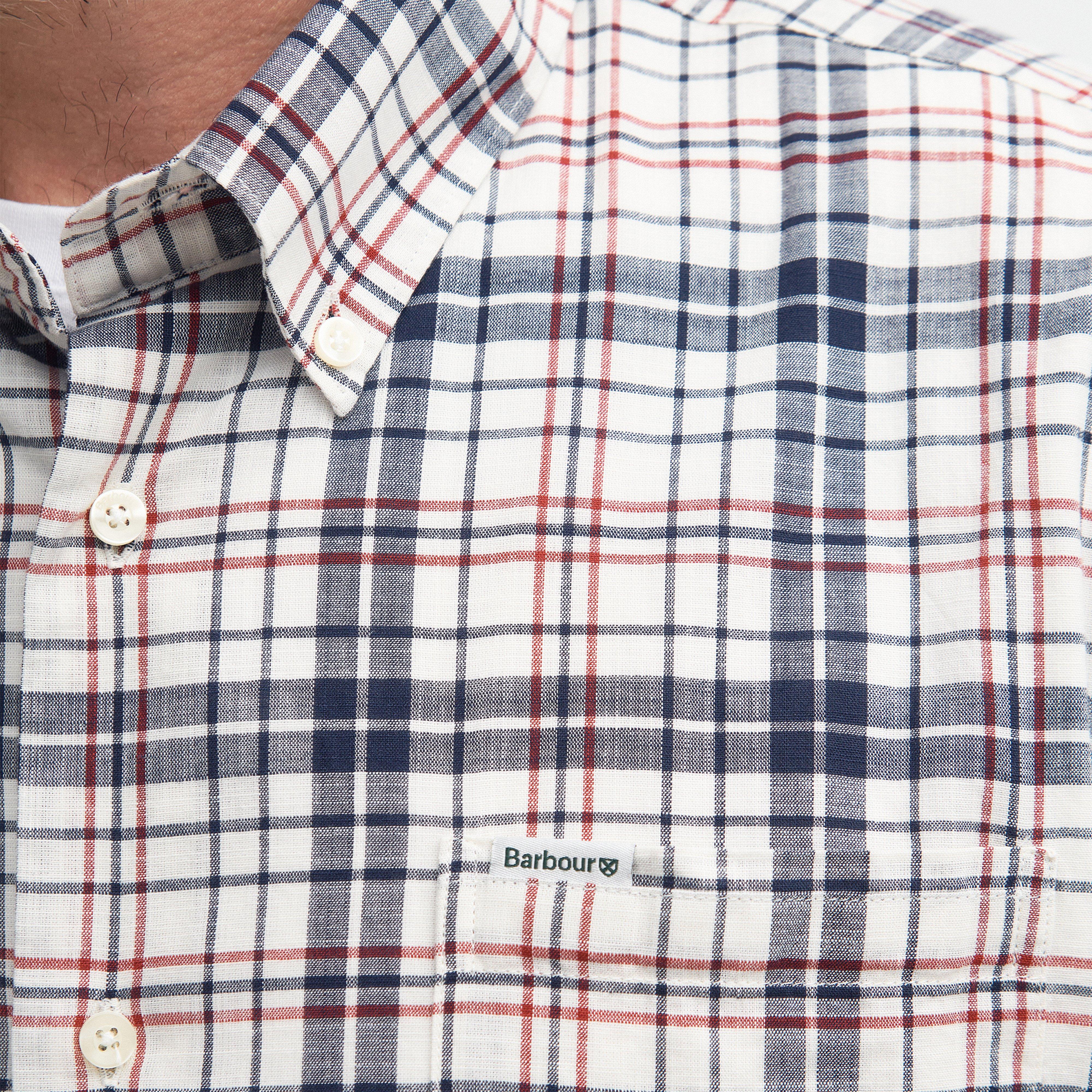 Mens Drafthill Regular Shirt Classic Navy - Image 4