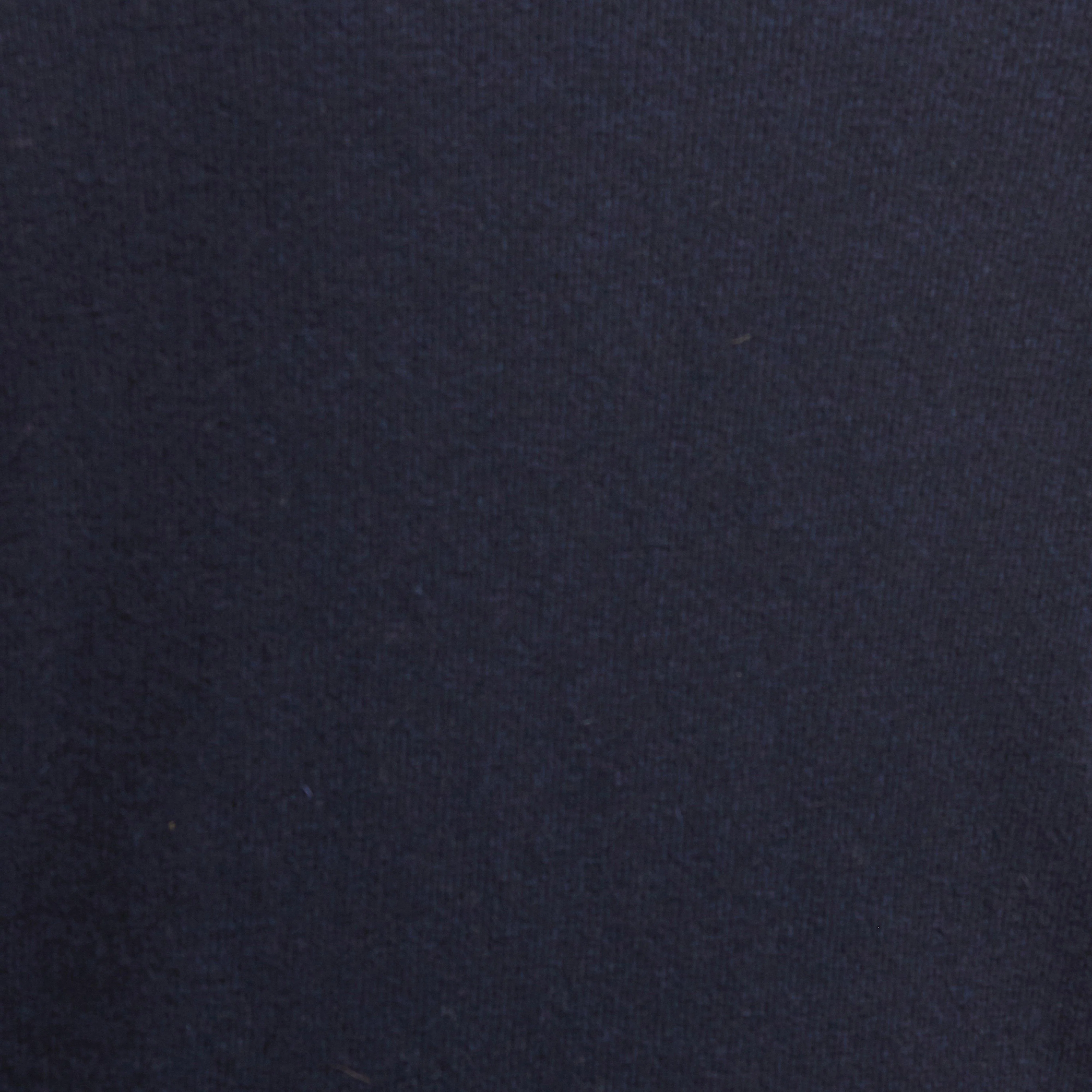 Mens Essential Lambswool Crew Neck Sweatshirt Navy - Image 6