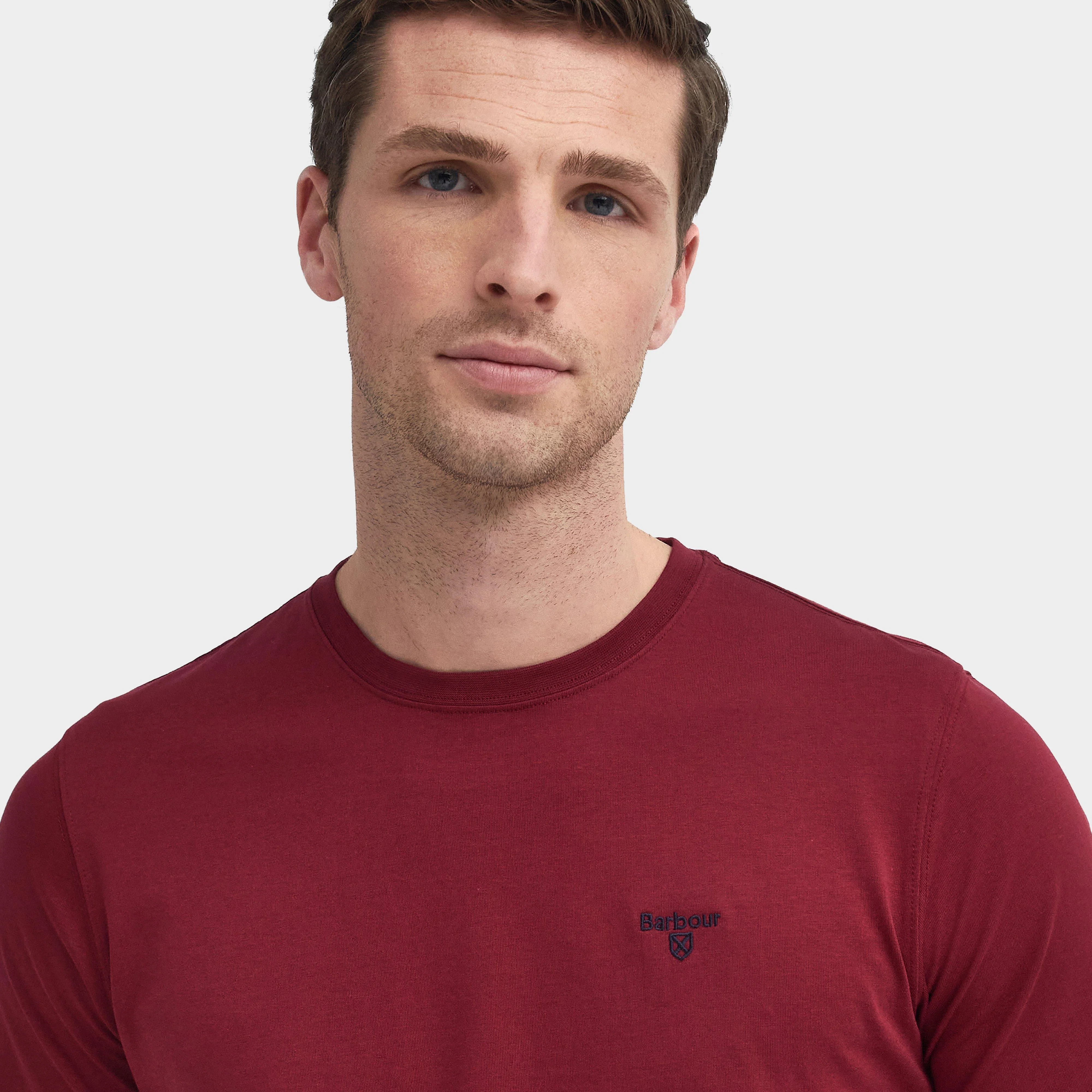 Mens Essential Sports T-Shirt Highland Red - Image 3
