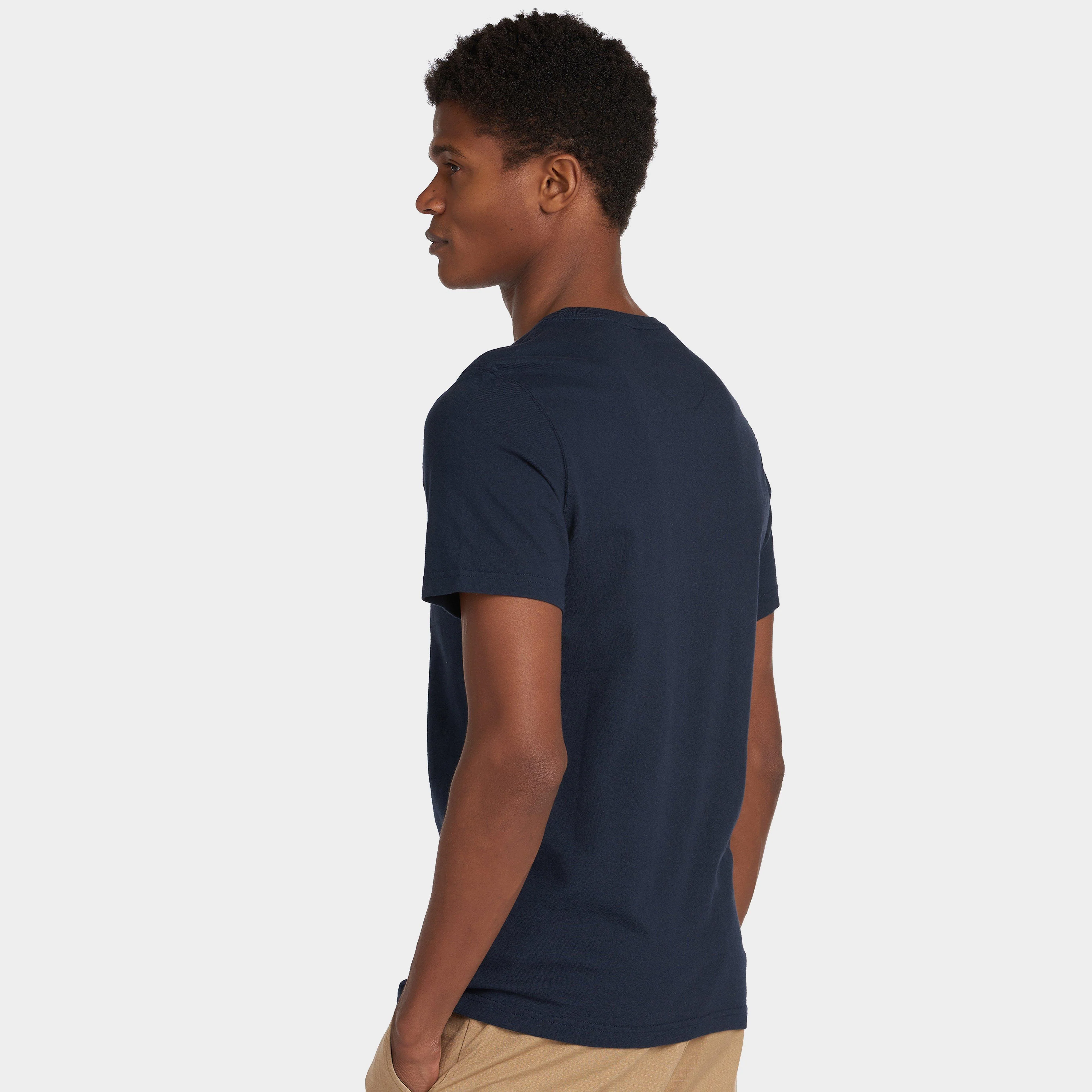 Mens Essential Sports T-Shirt Navy - Image 2