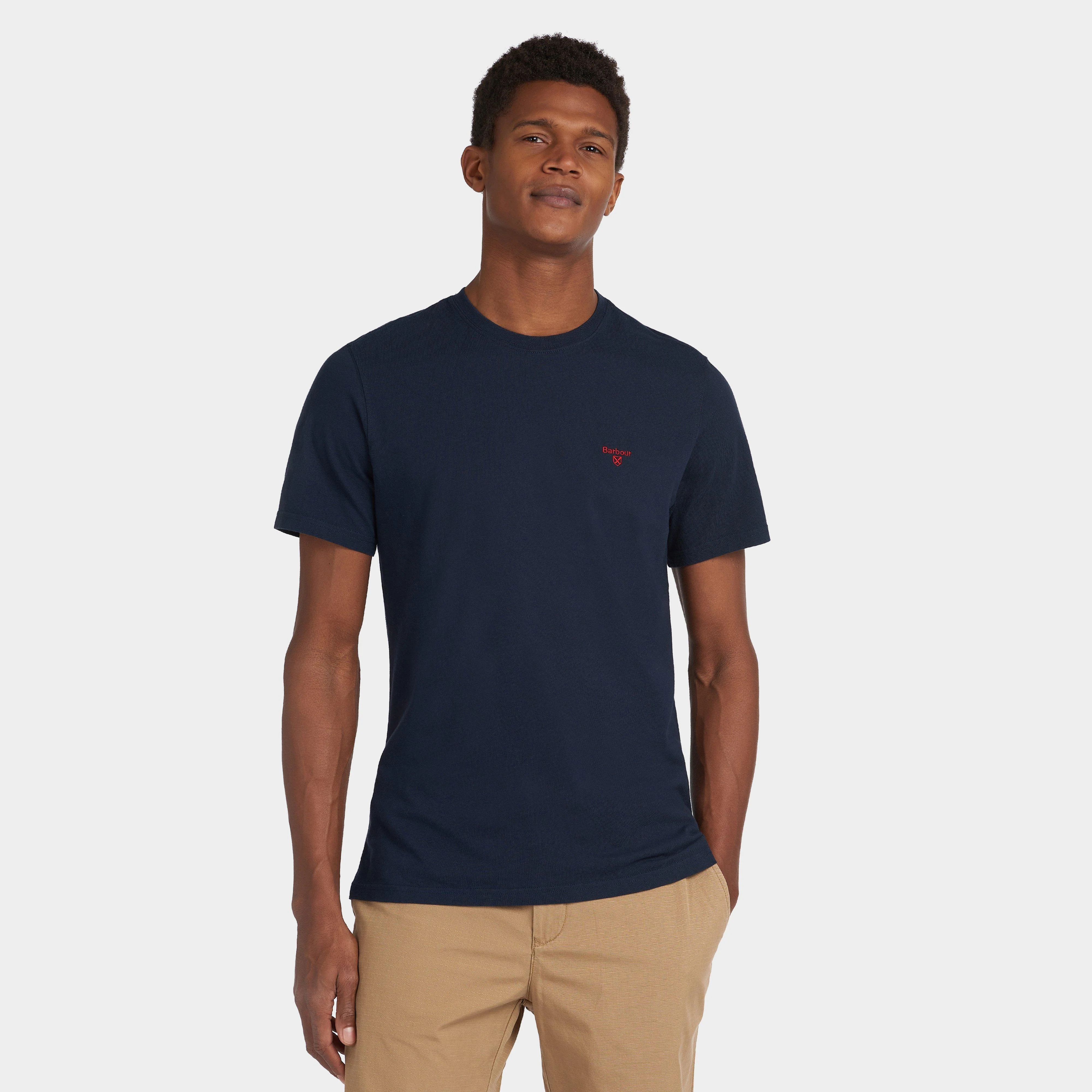 Mens Essential Sports T-Shirt Navy - Image 3