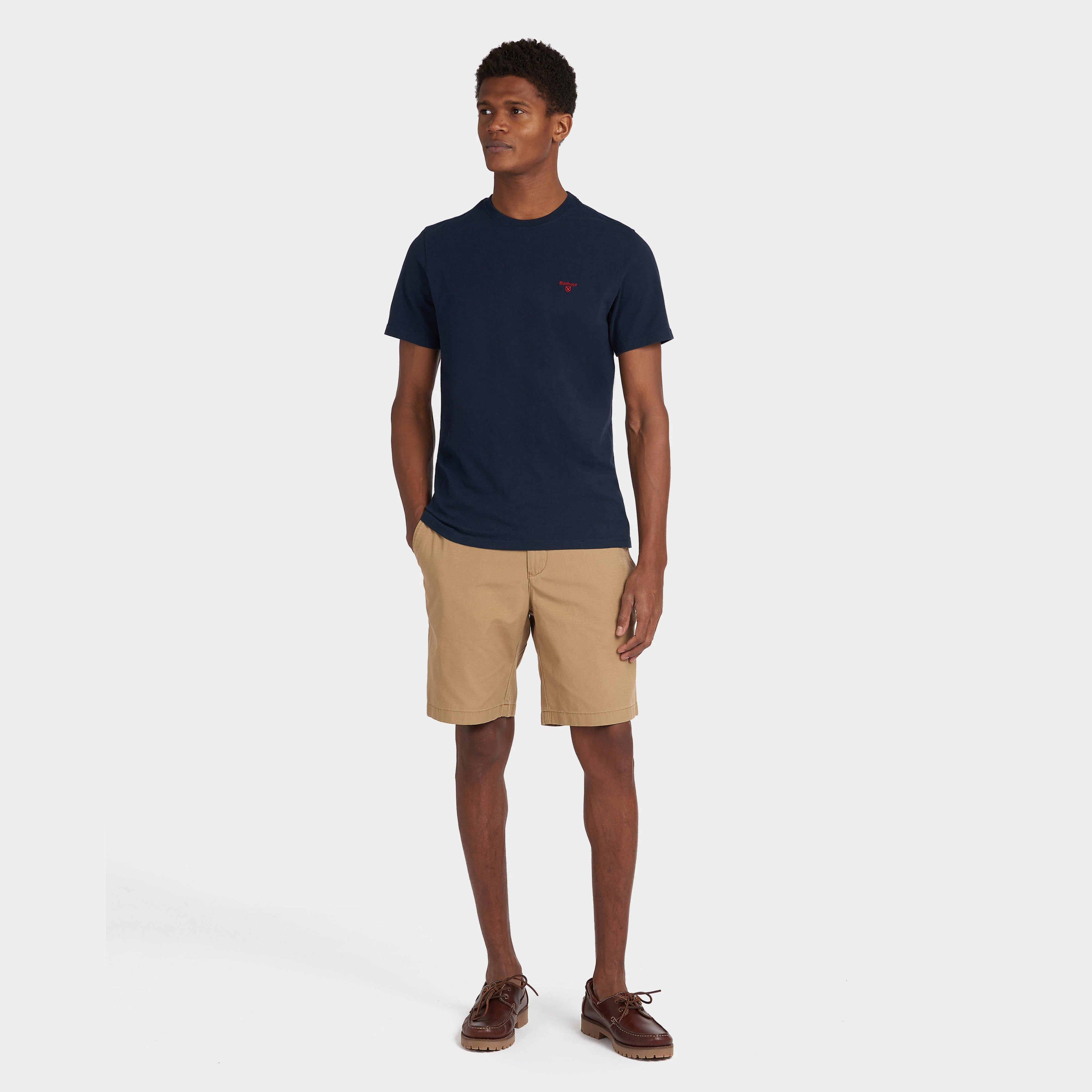 Mens Essential Sports T-Shirt Navy - Image 6
