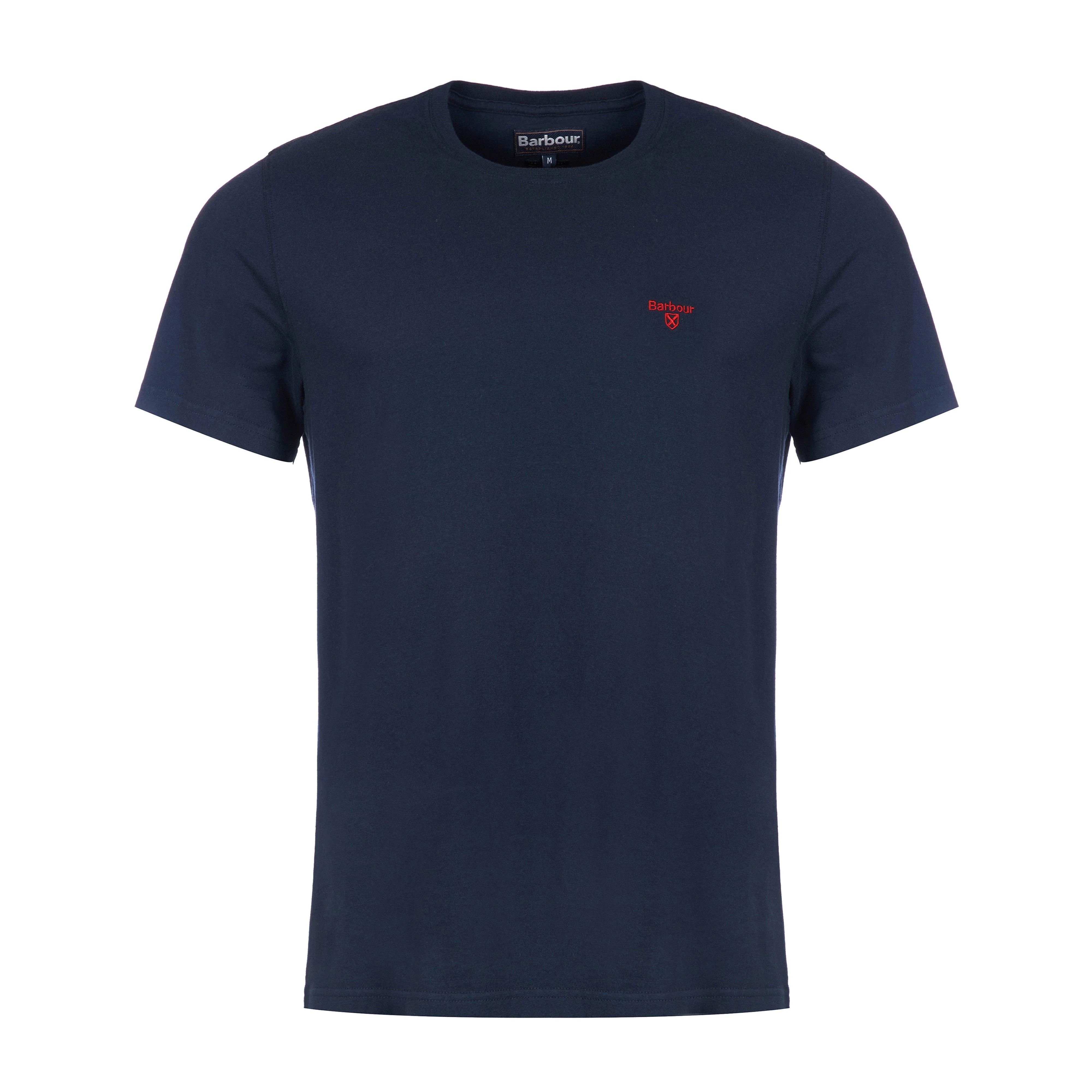 Mens Essential Sports T-Shirt Navy - Image 7