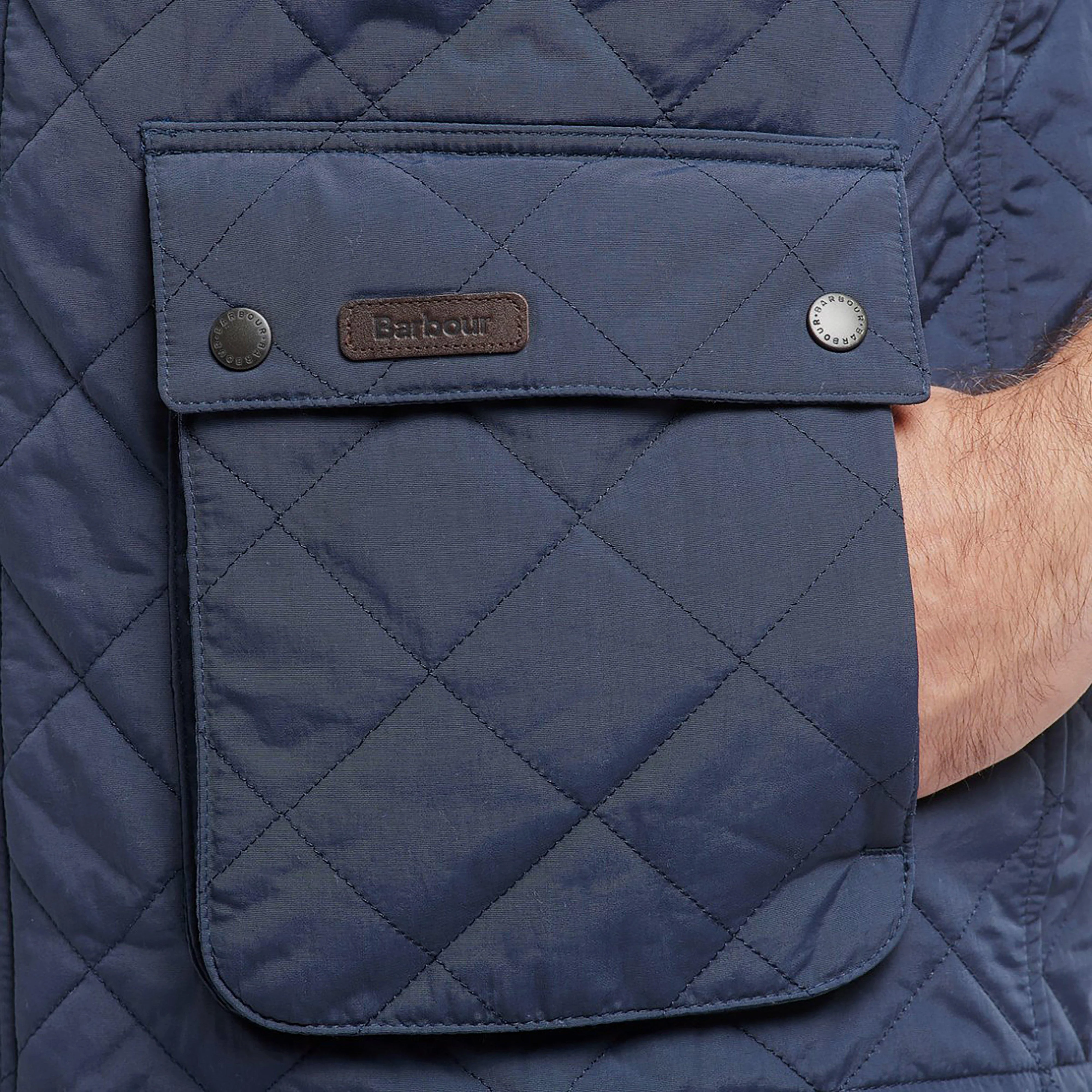 Mens Fernwood Gilet Navy - Image 3