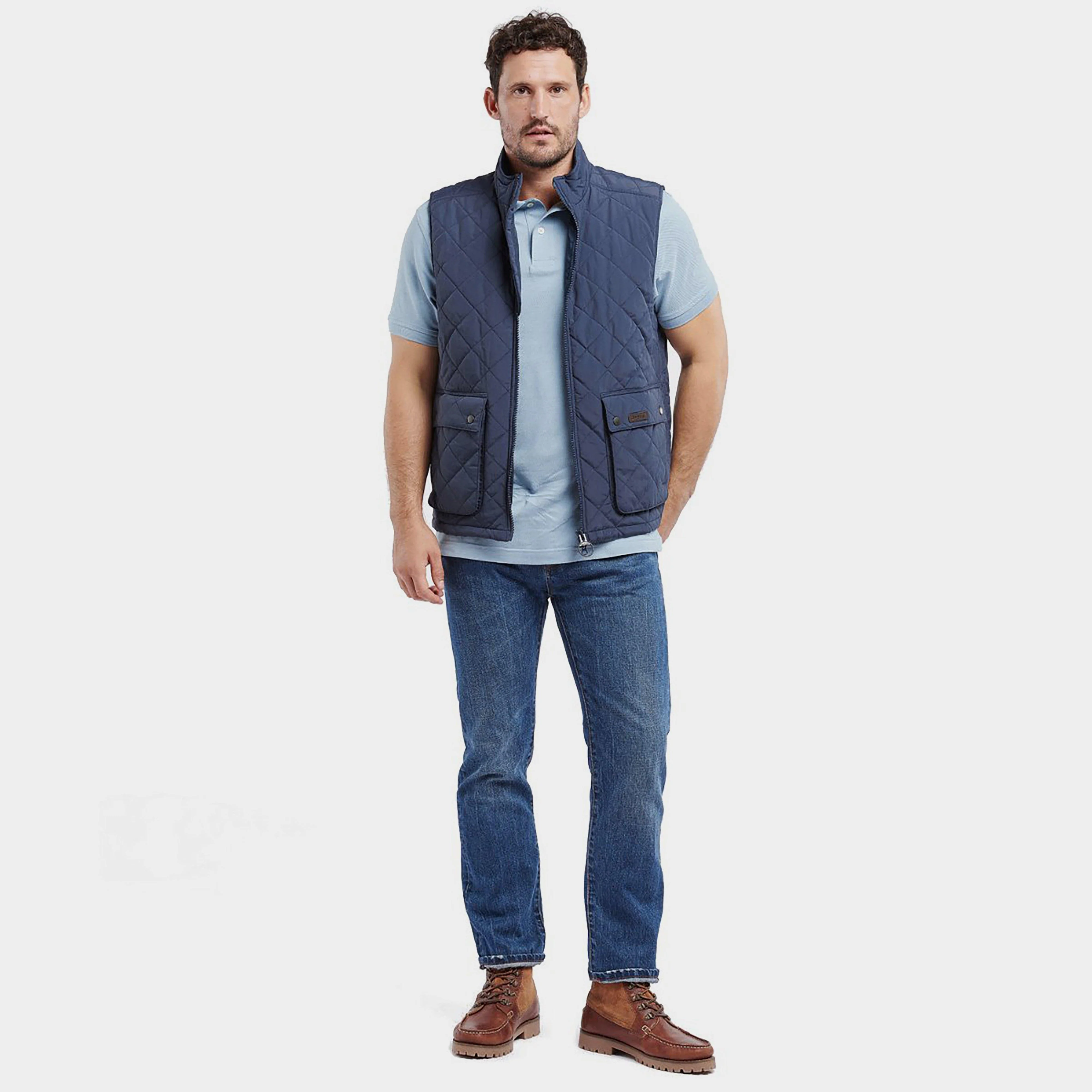 Mens Fernwood Gilet Navy - Image 9