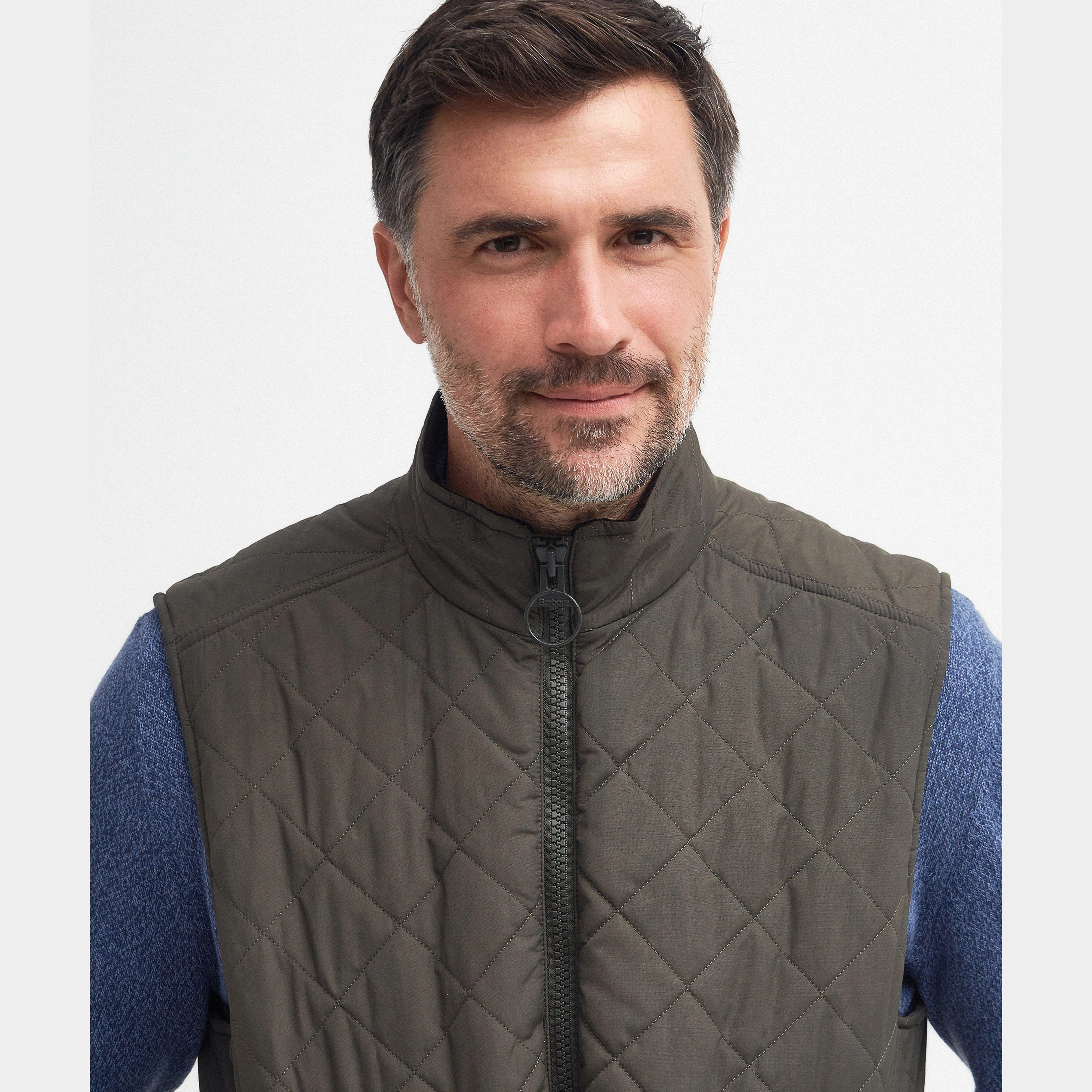 Mens Fernwood Gilet Olive - Image 3
