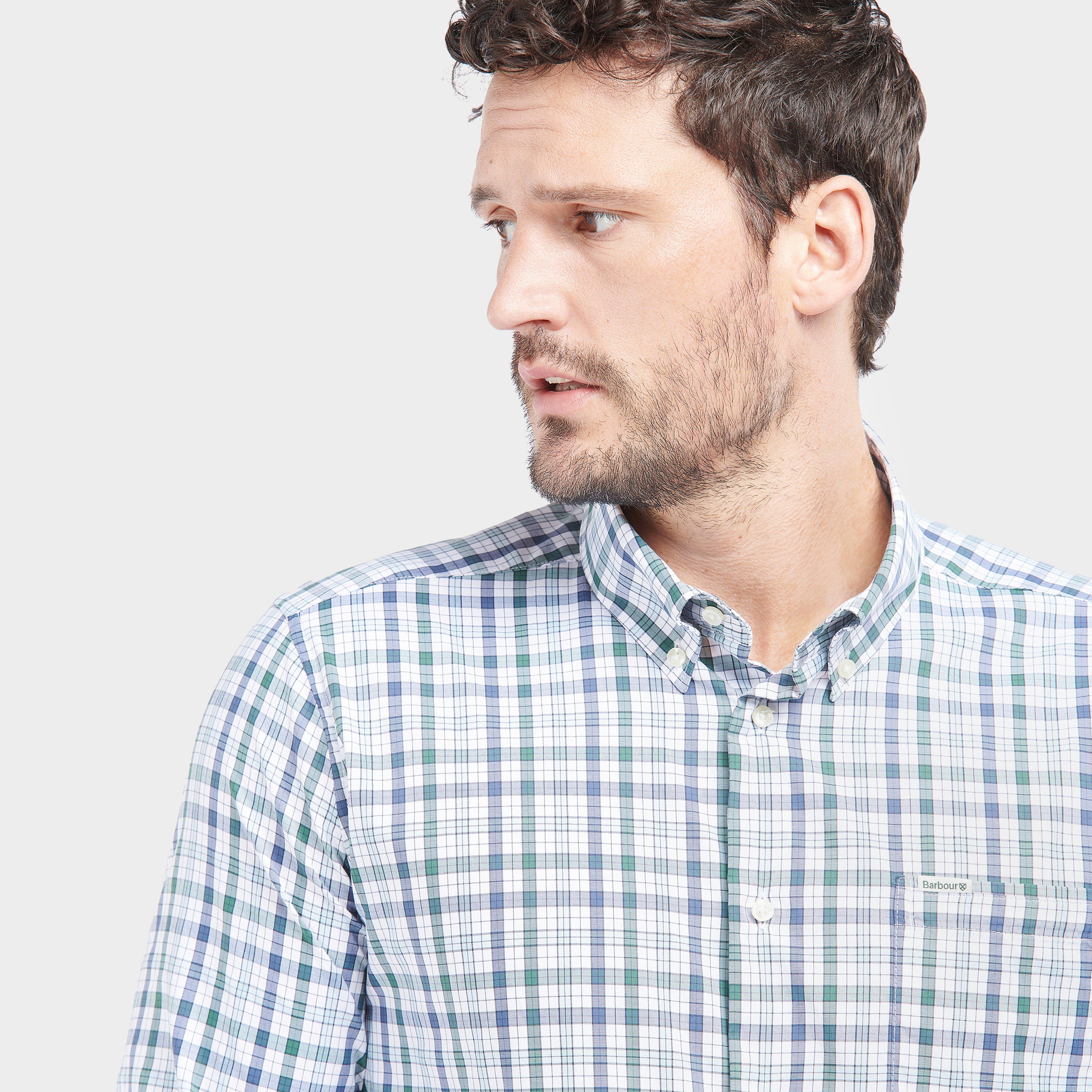 Mens Hallhill Performance Shirt Green - Image 3