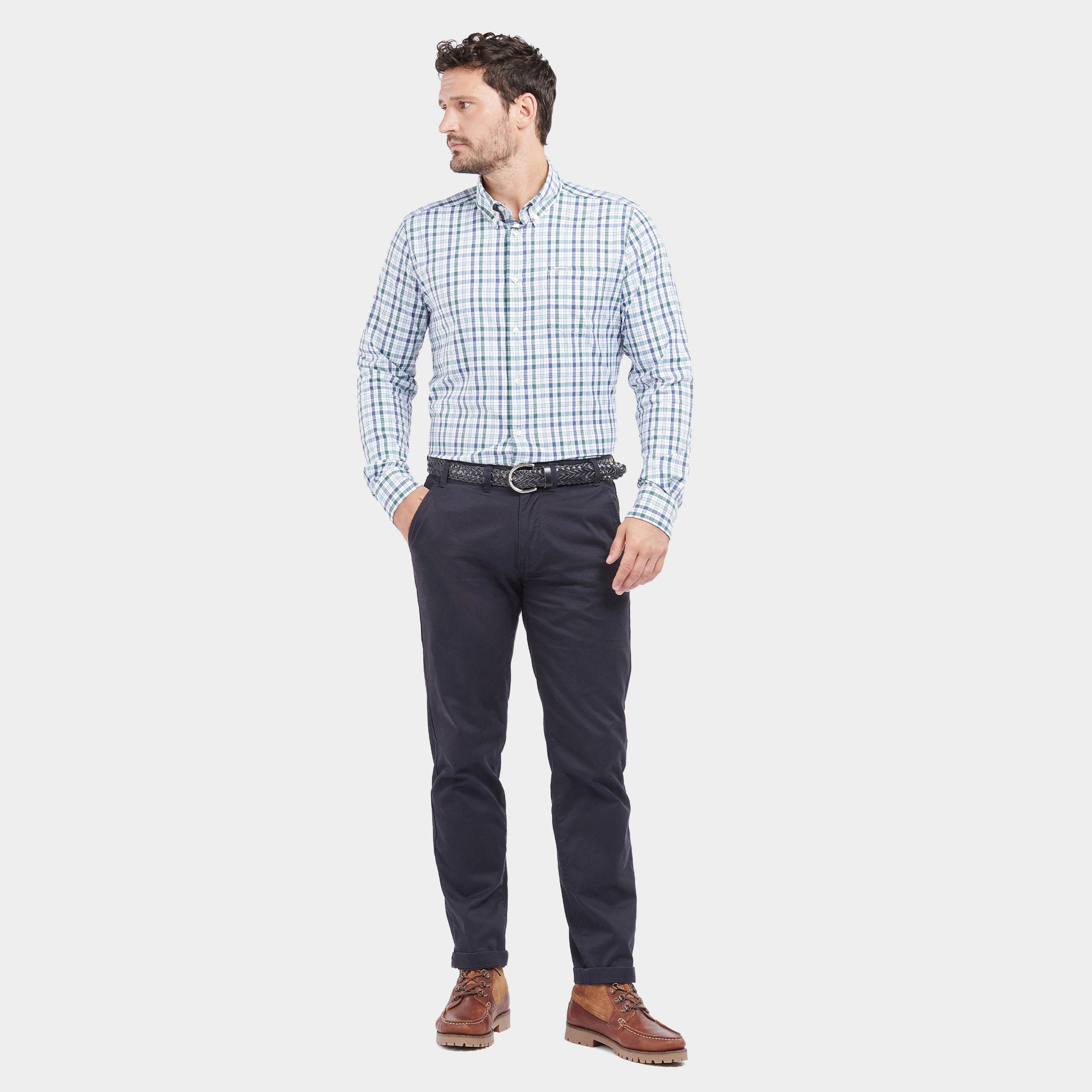 Mens Hallhill Performance Shirt Green - Image 6