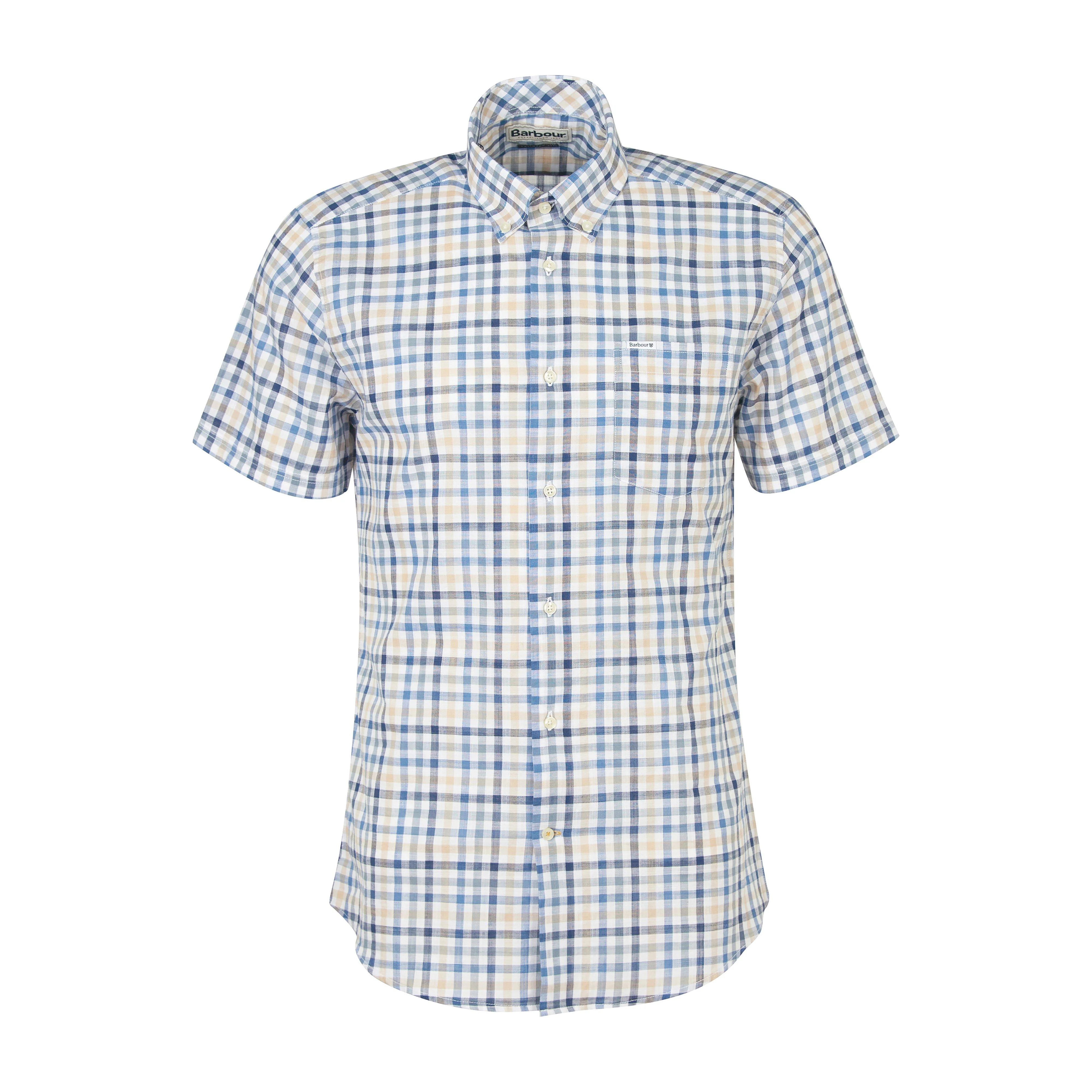 Mens Kinson Tailored Shirt Stone - Image 5