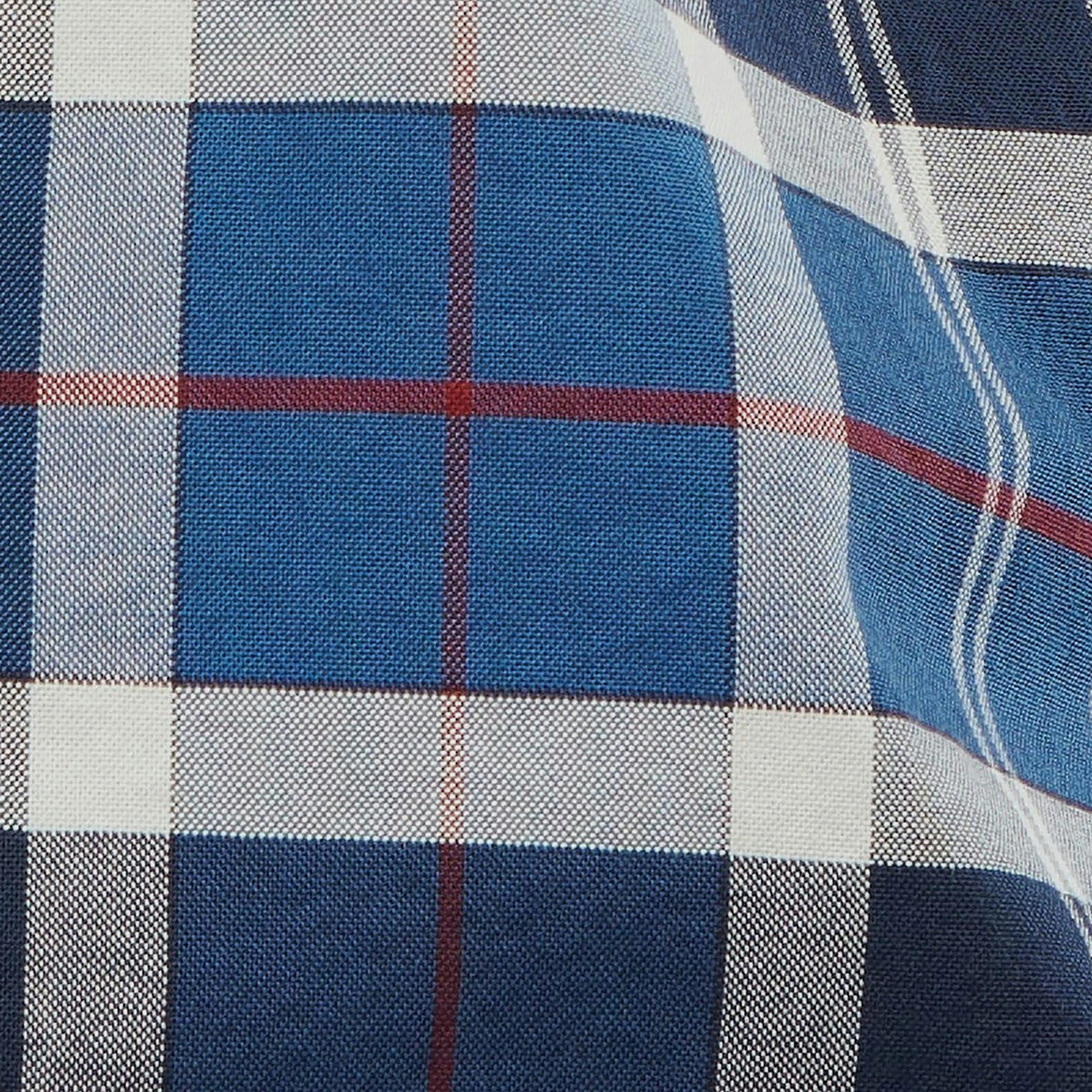 Mens Lewis Tailored Shirt Sum Navy - Image 5