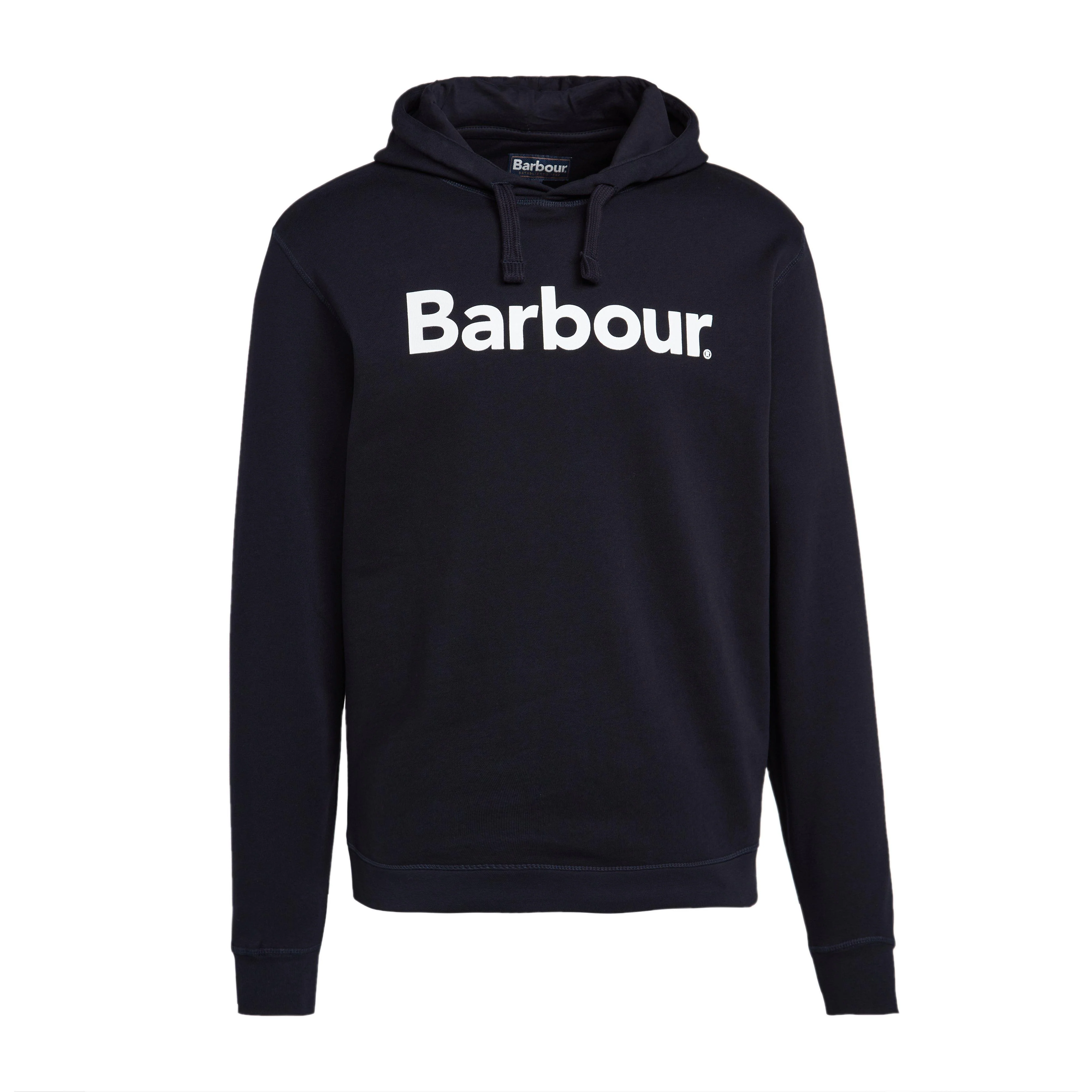 Mens Logo Hoodie Navy - Image 10
