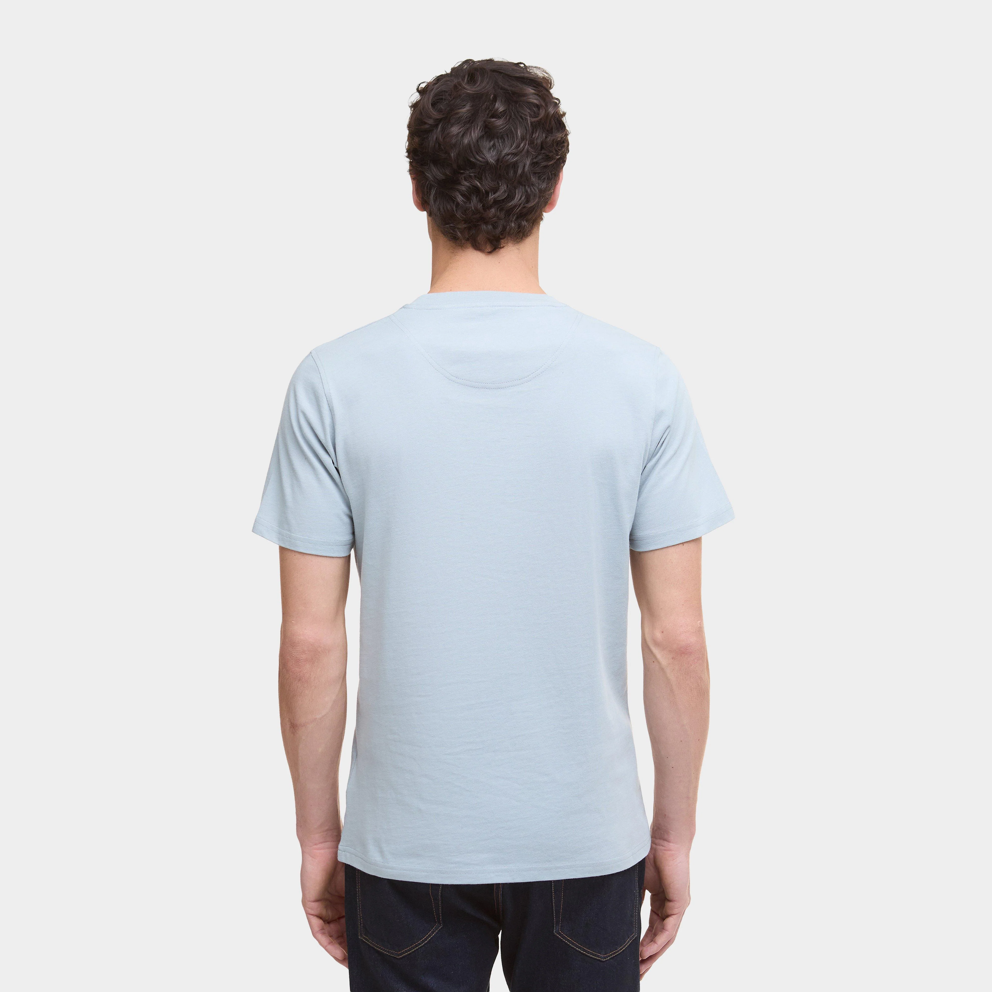 Mens Logo T-Shirt Blue - Image 2