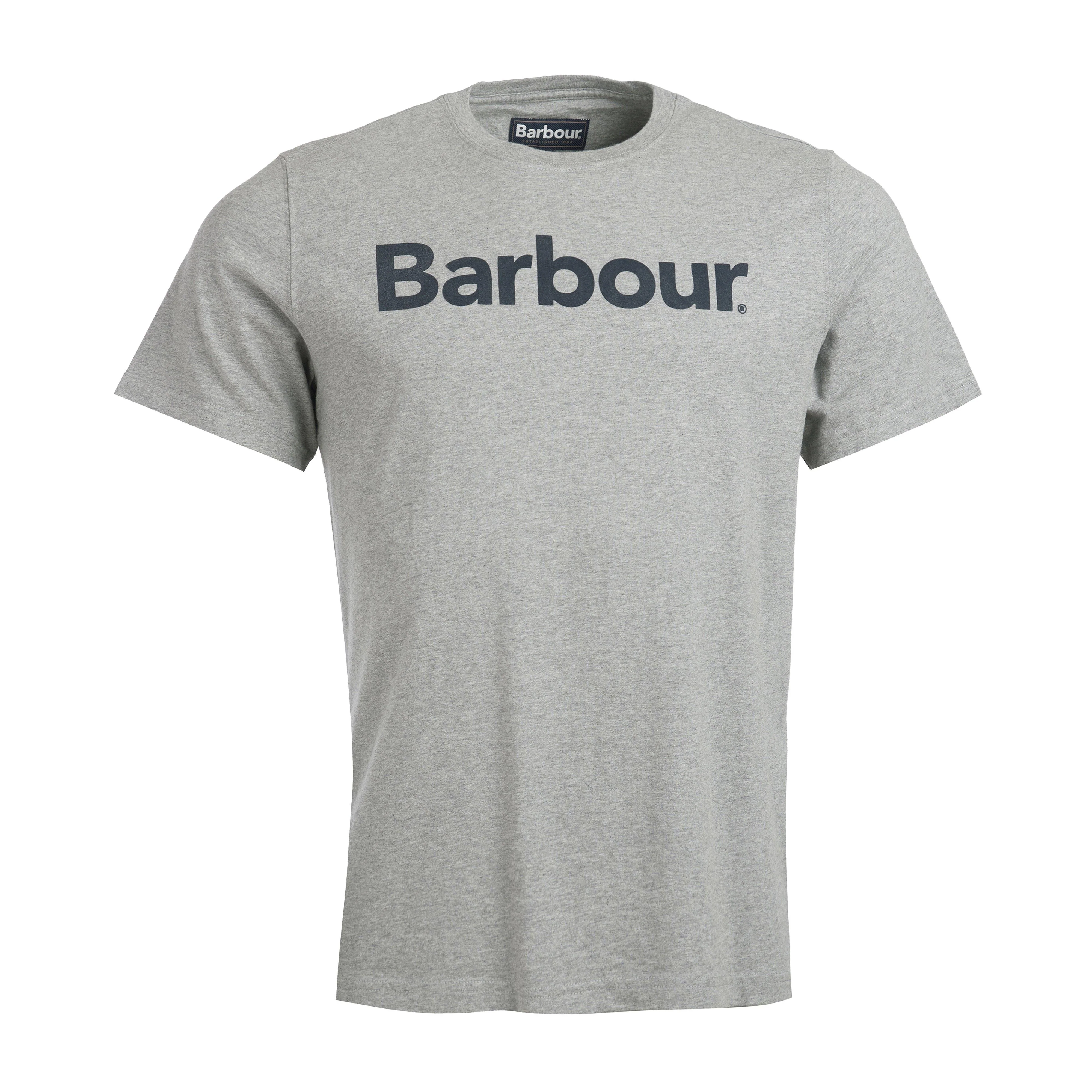 Mens Logo T-Shirt New Grey - Image 8