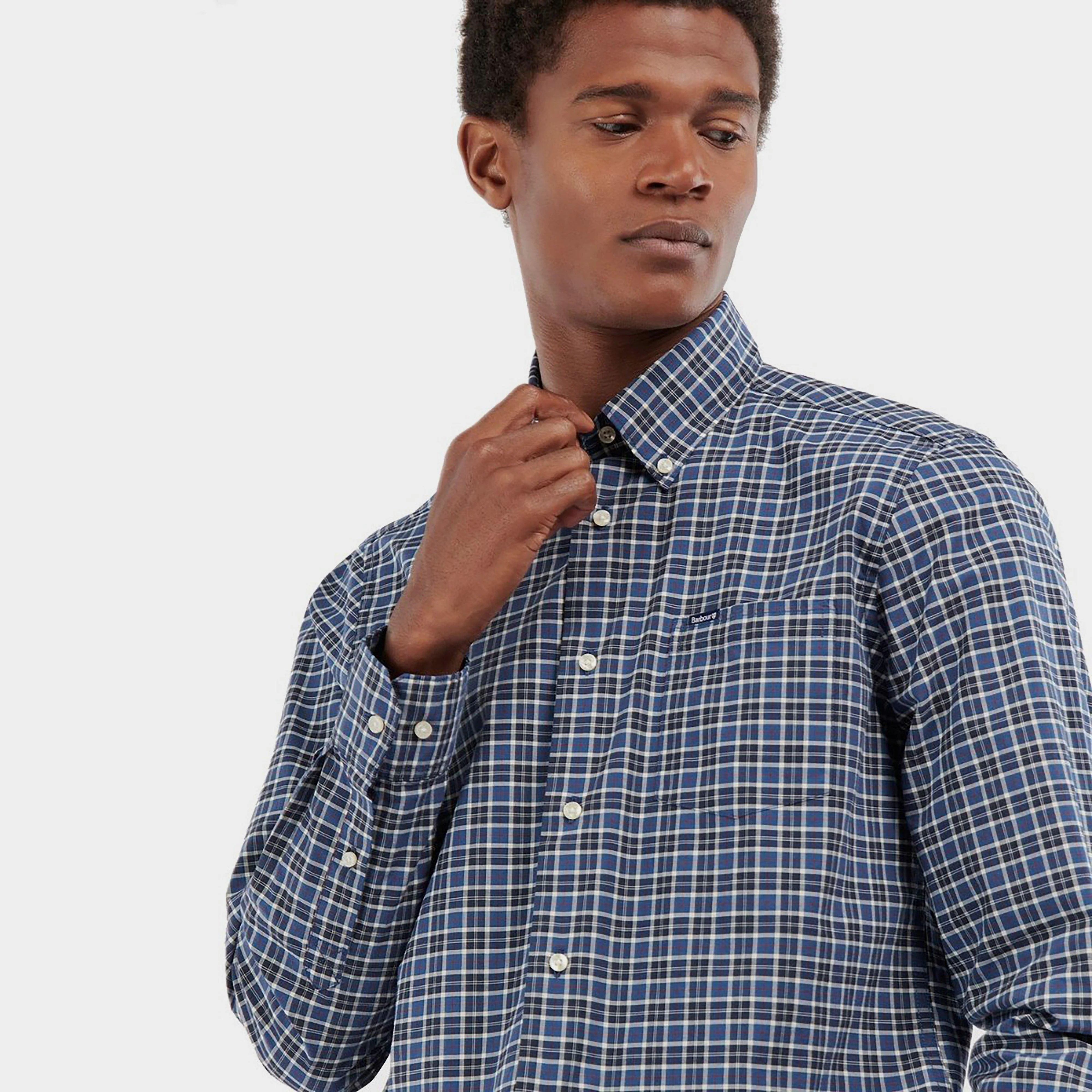 Mens Lomond Tailored Shirt Sum Navy - Image 5