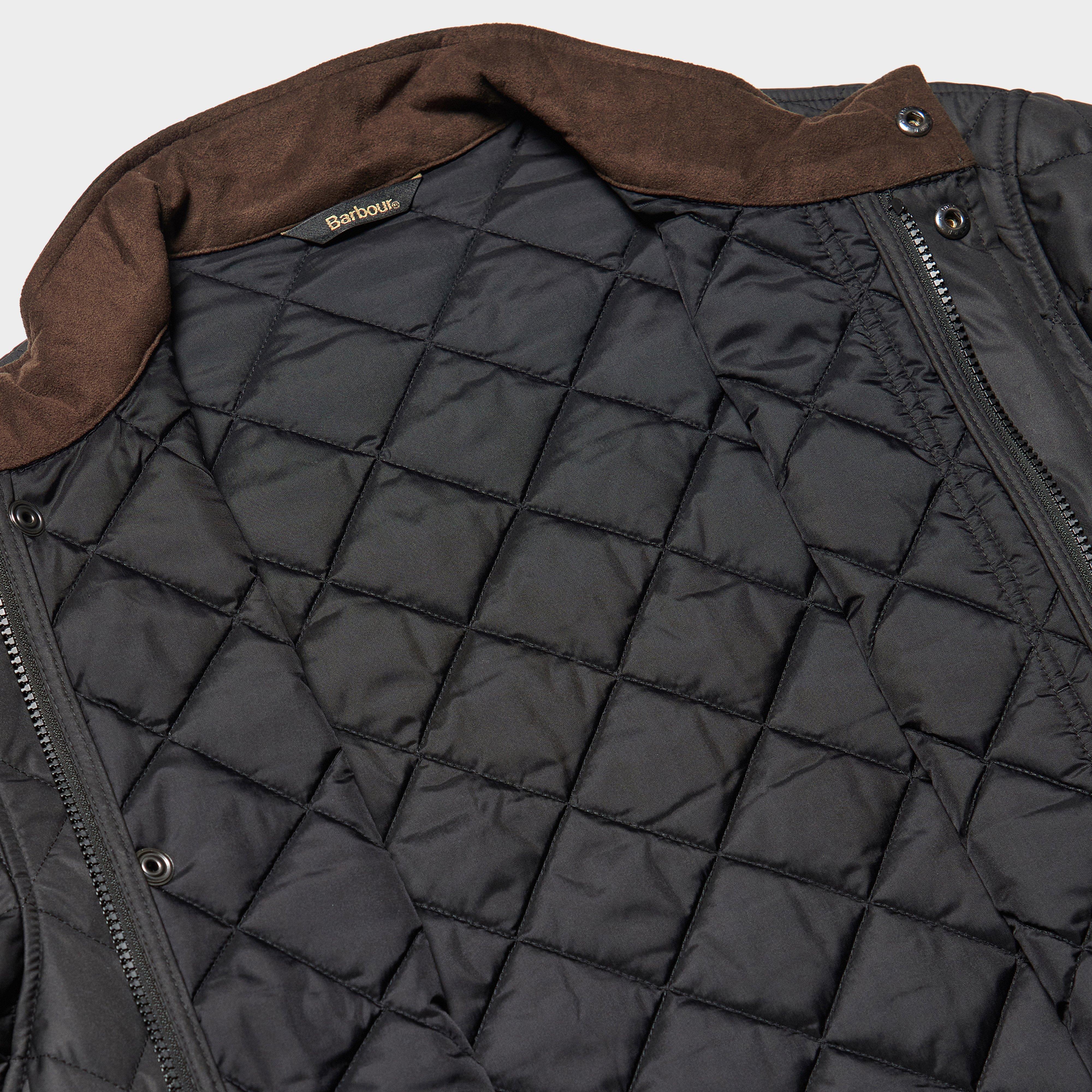 Mens Lowerdale Quilted Jacket Black - Image 4