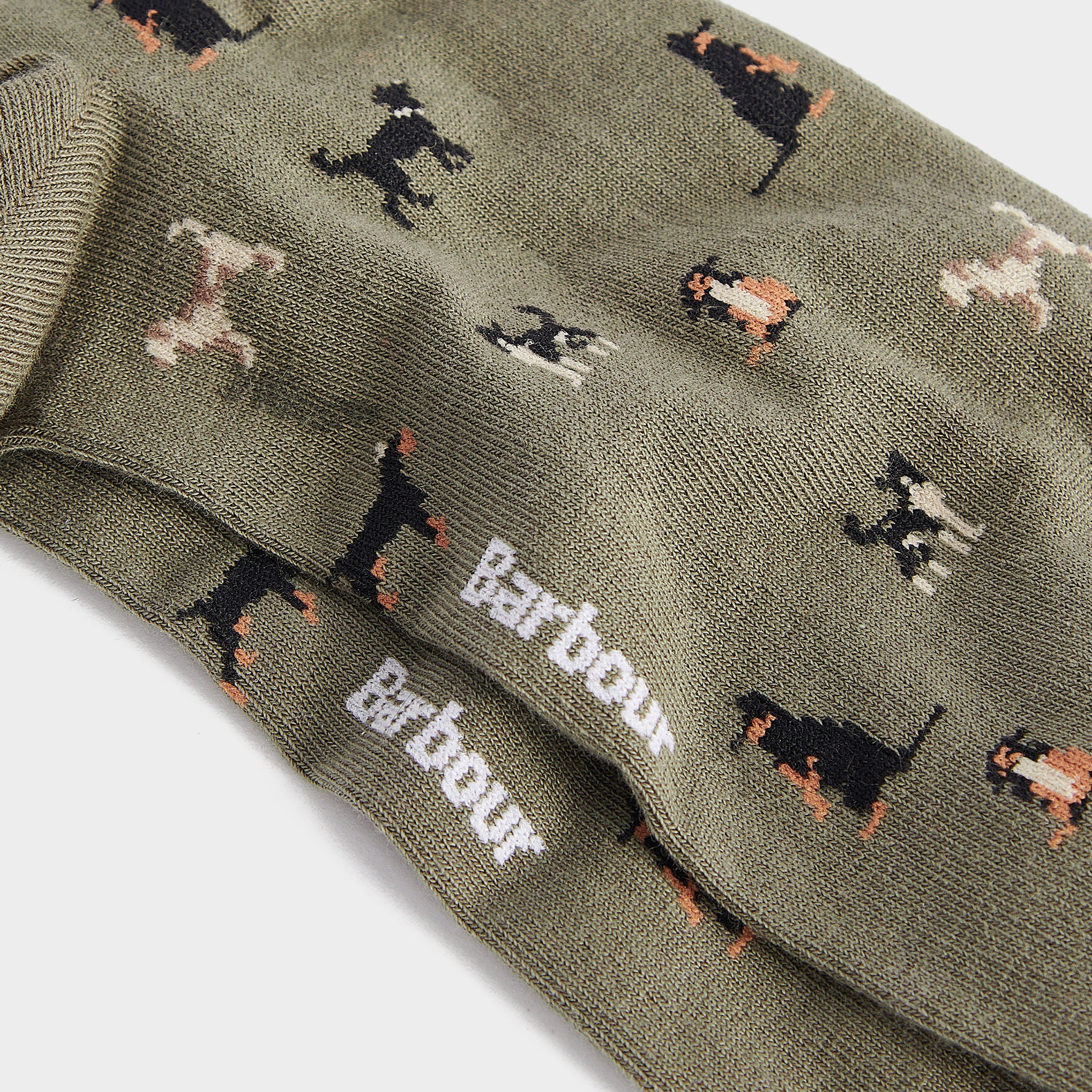 Mens Mavin Socks Olive/Dog - Image 3