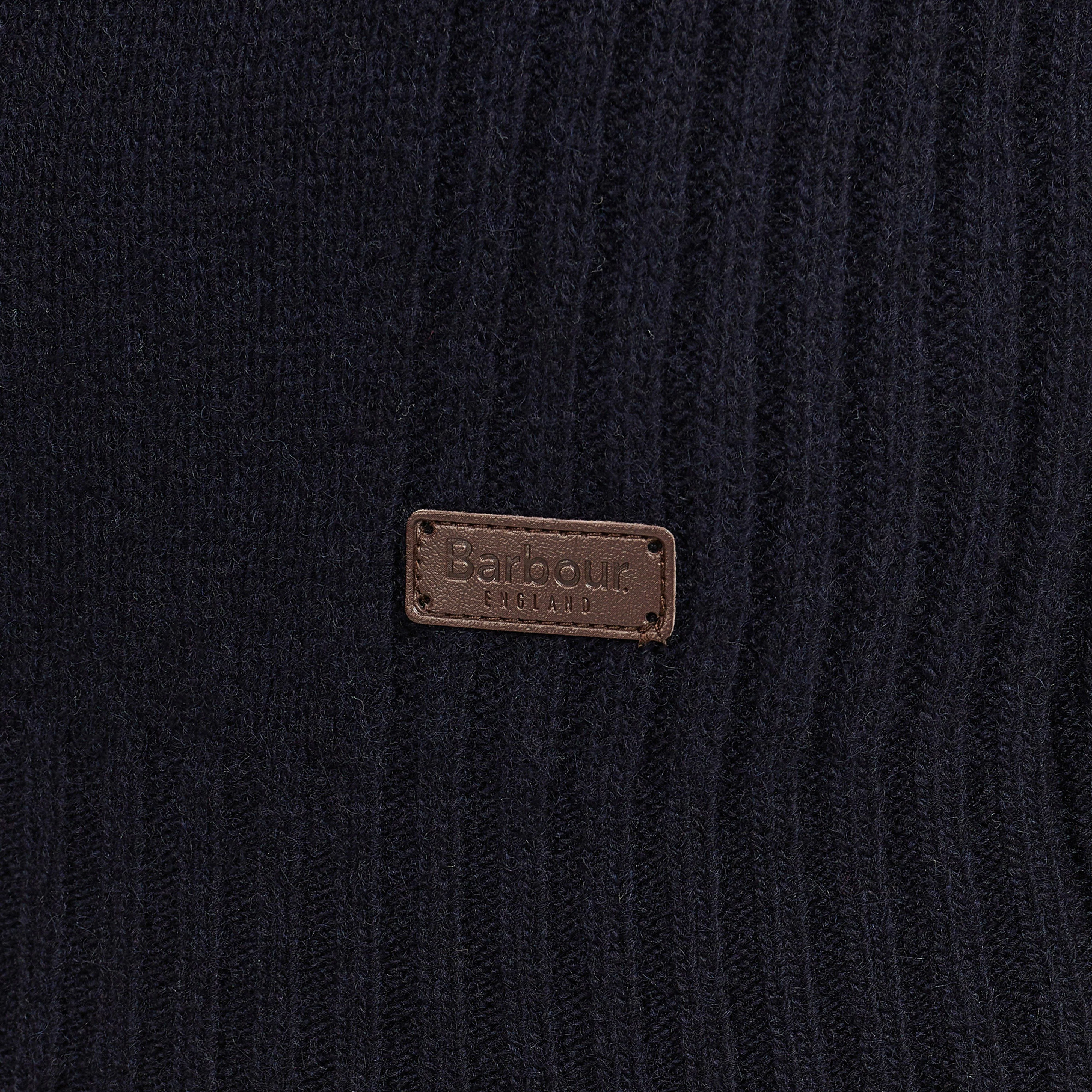 Mens Nelson Essential Half Zip Jumper Navy - Image 5