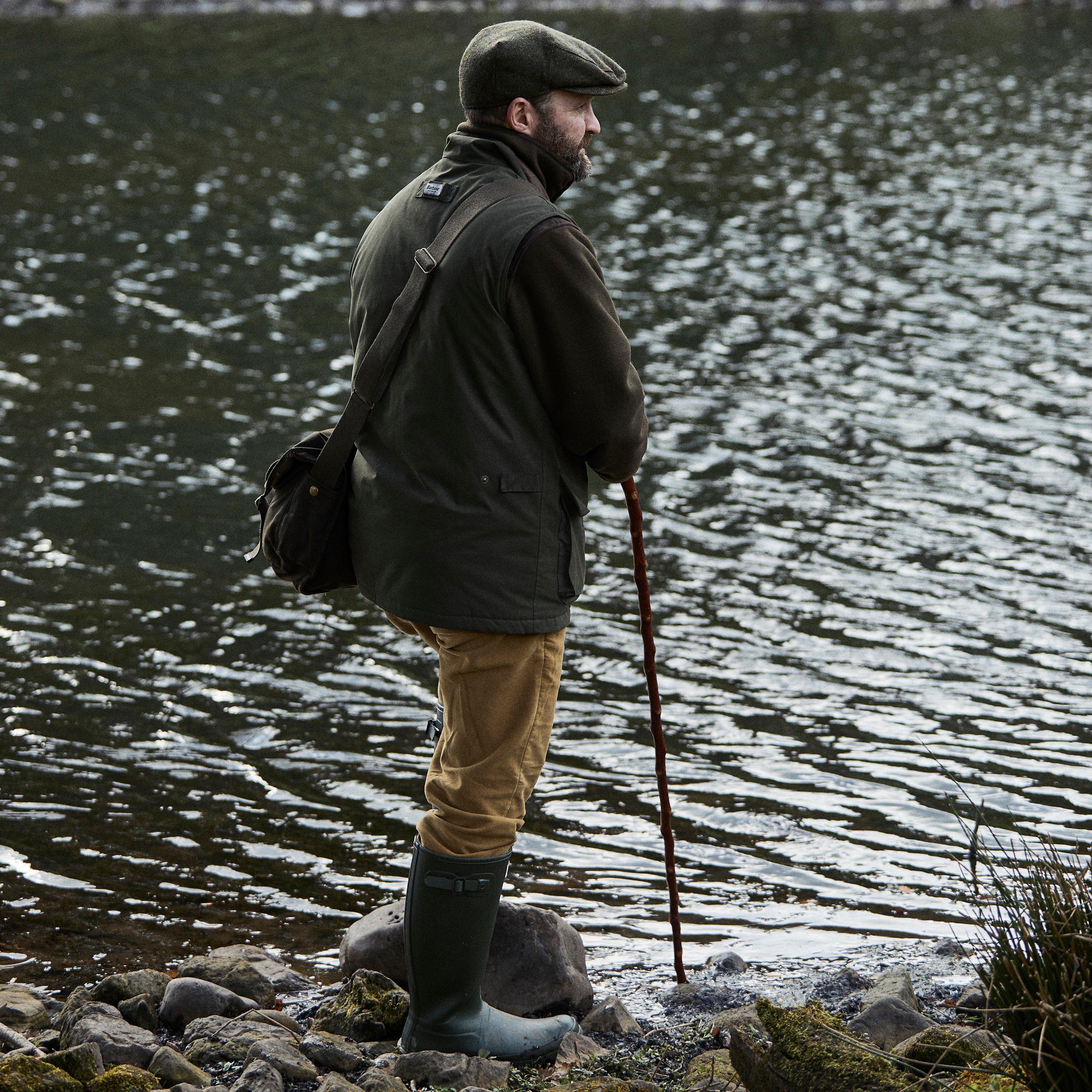 Mens New Tempest Wellington Boots Olive - Image 13