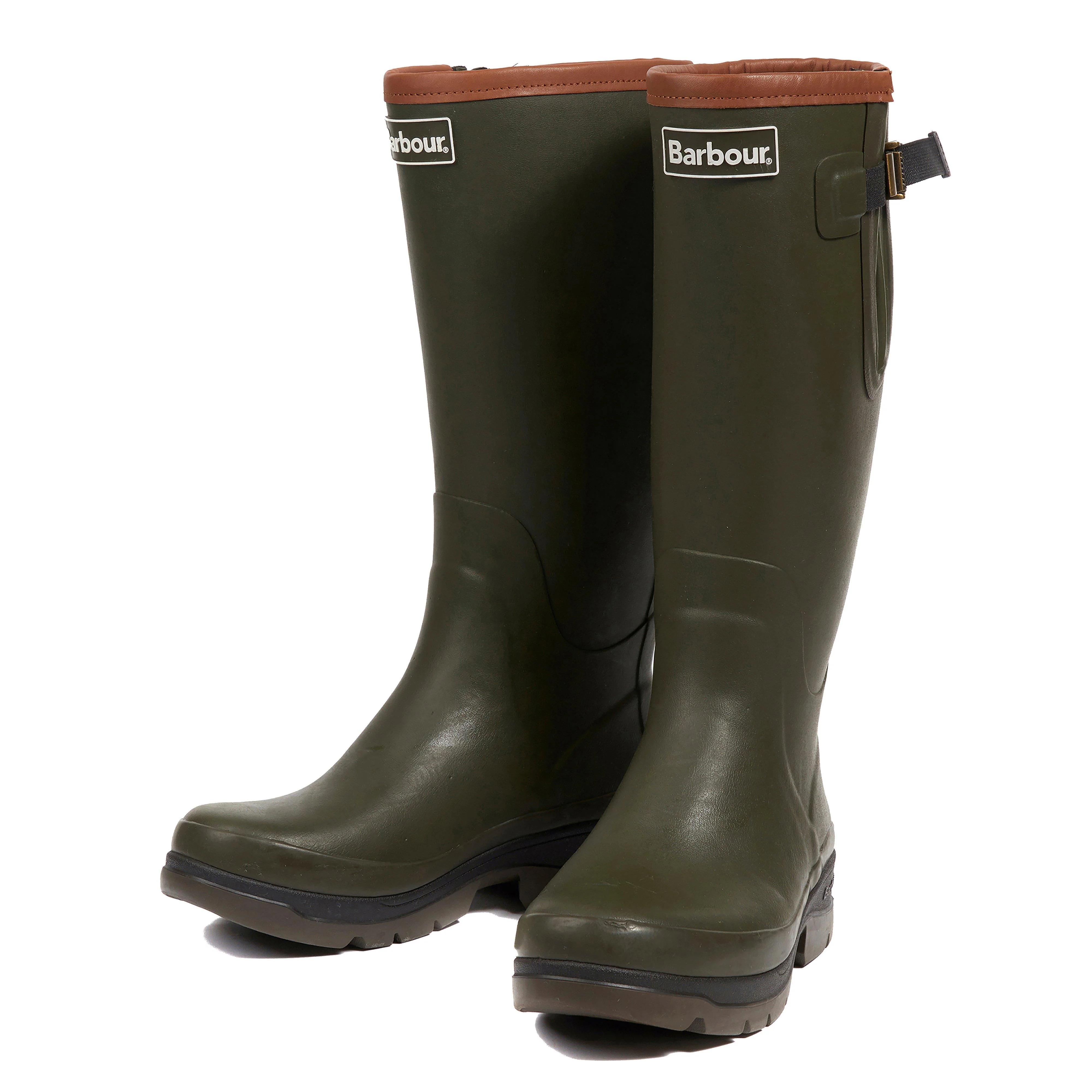 Mens New Tempest Wellington Boots Olive - Image 14