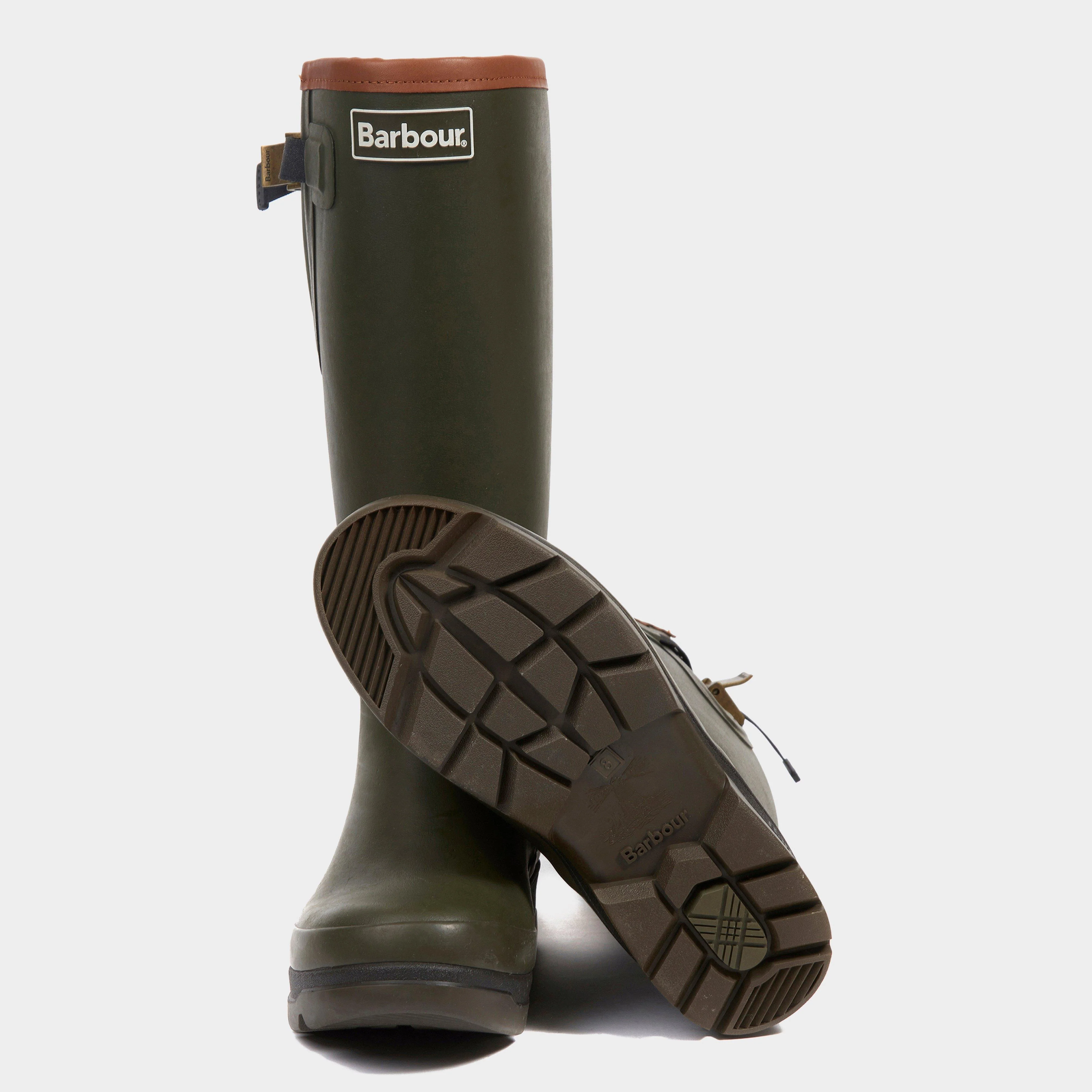 Mens New Tempest Wellington Boots Olive - Image 2