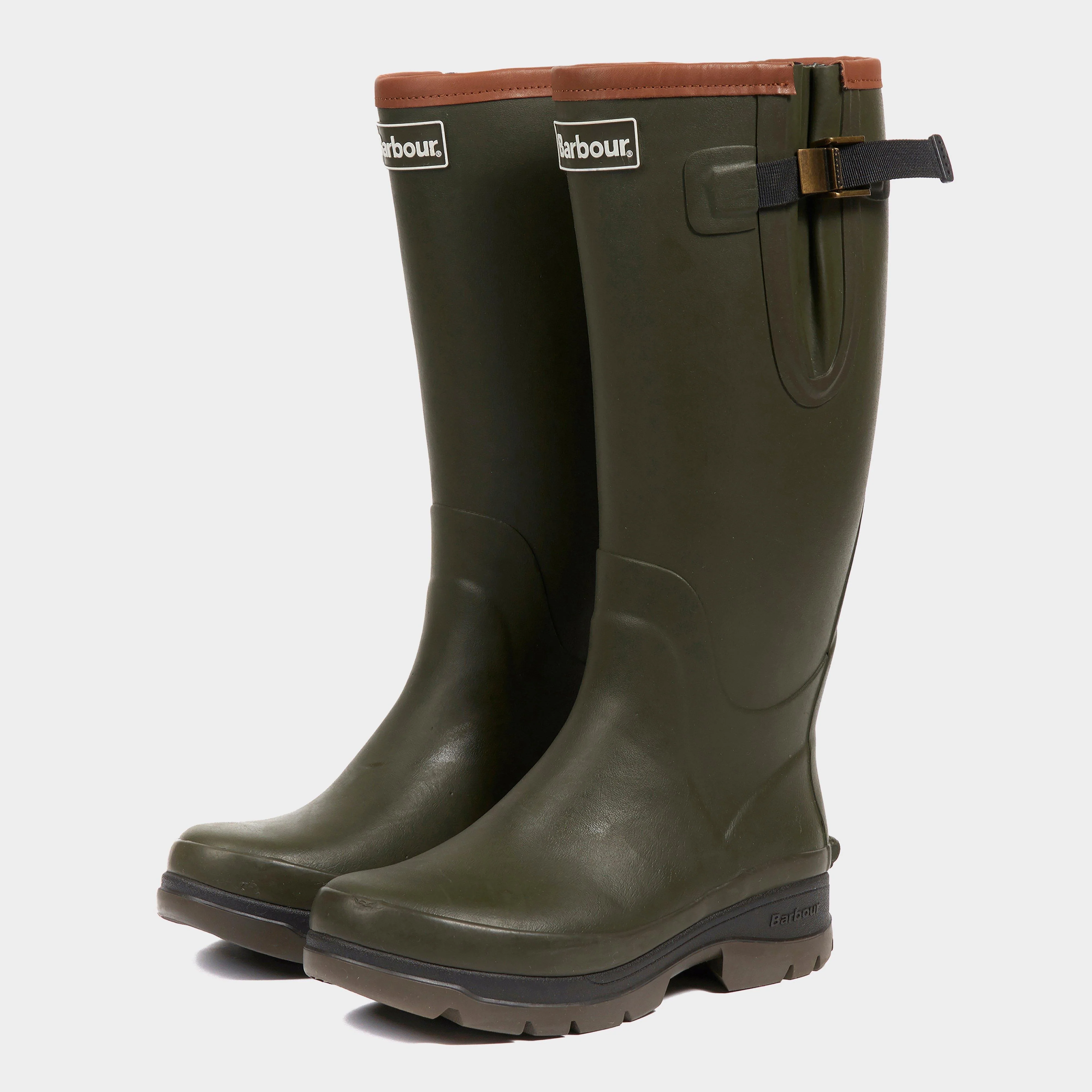 Mens New Tempest Wellington Boots Olive - Image 4