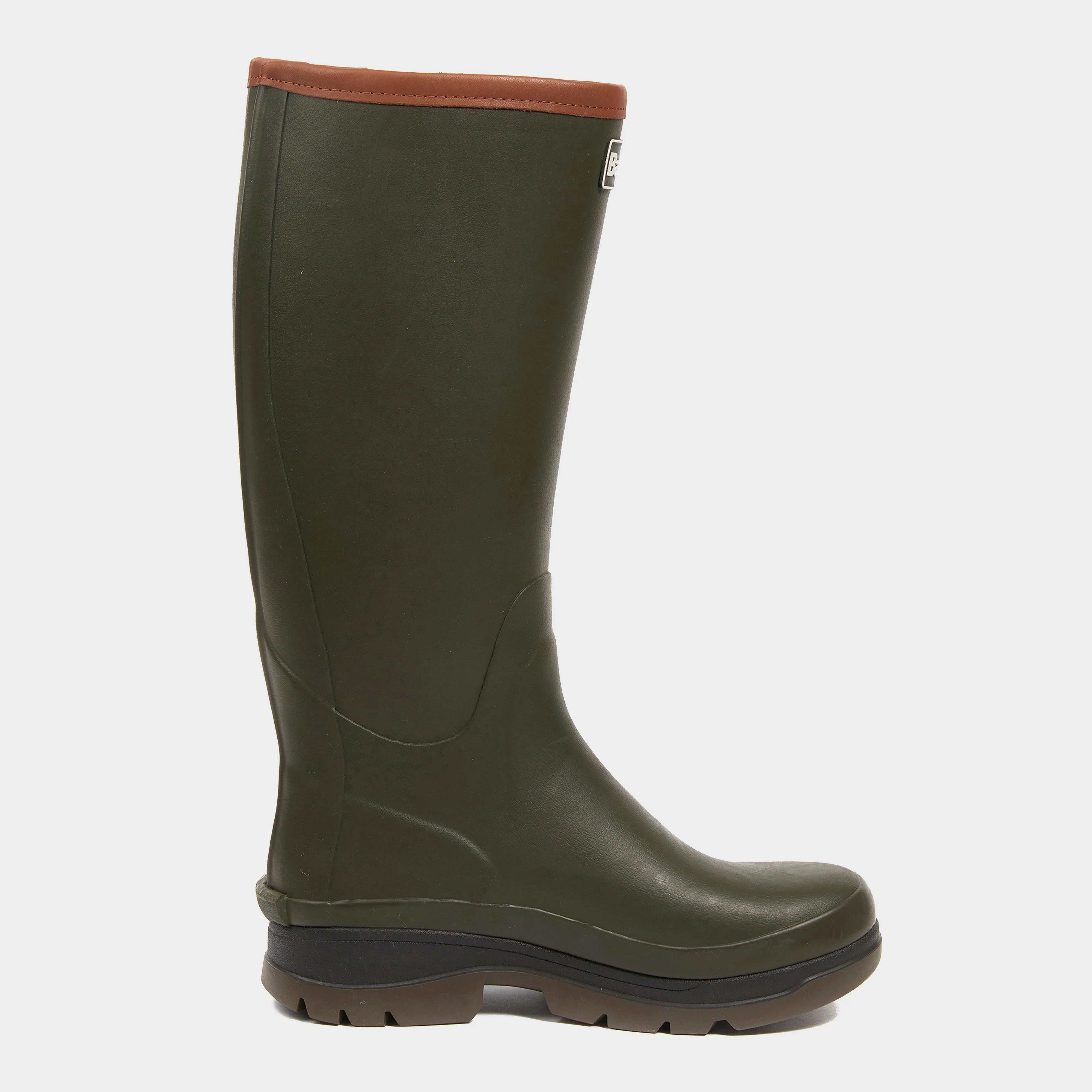 Mens New Tempest Wellington Boots Olive - Image 5