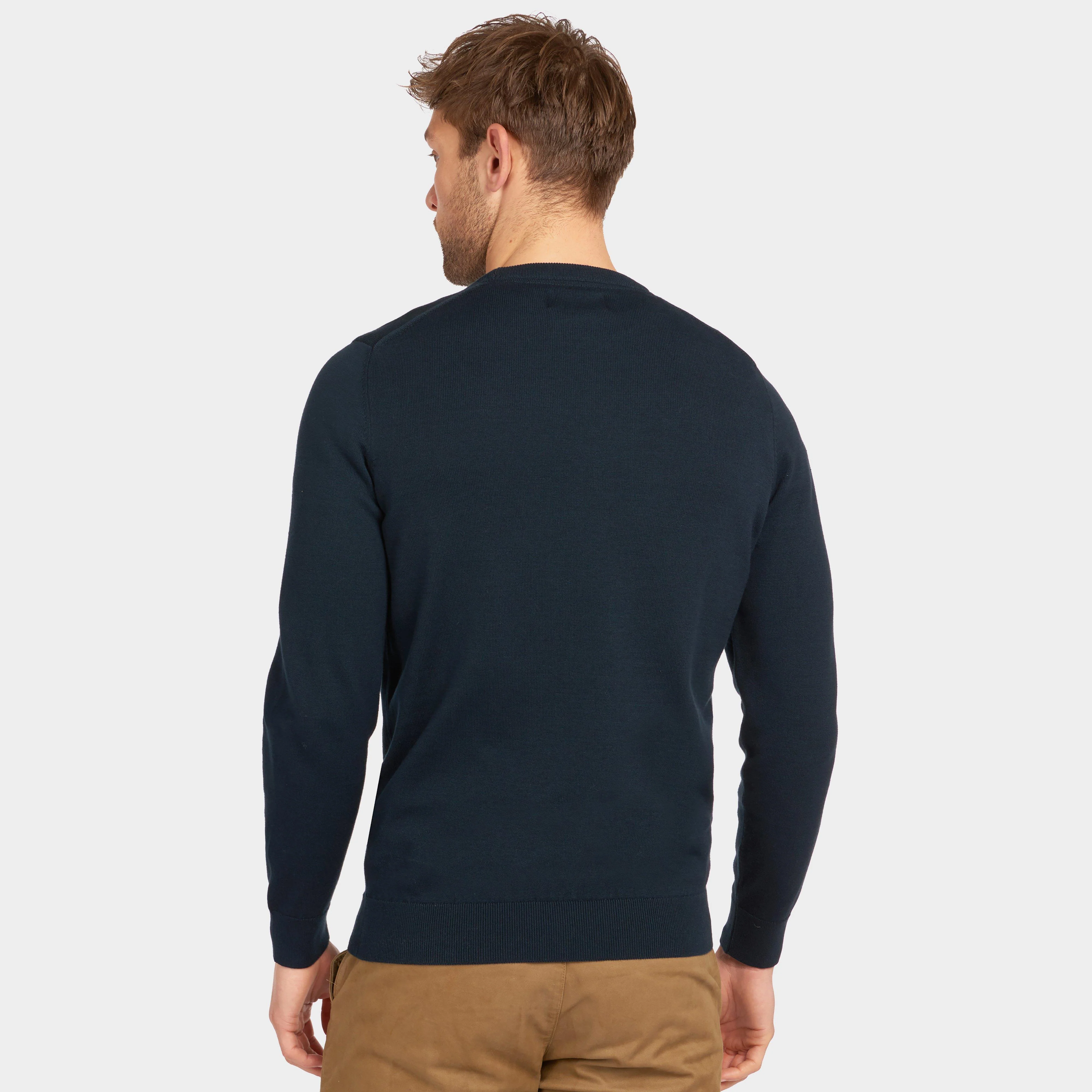 Mens Pima Cotton Crew Neck Sweater - Image 2