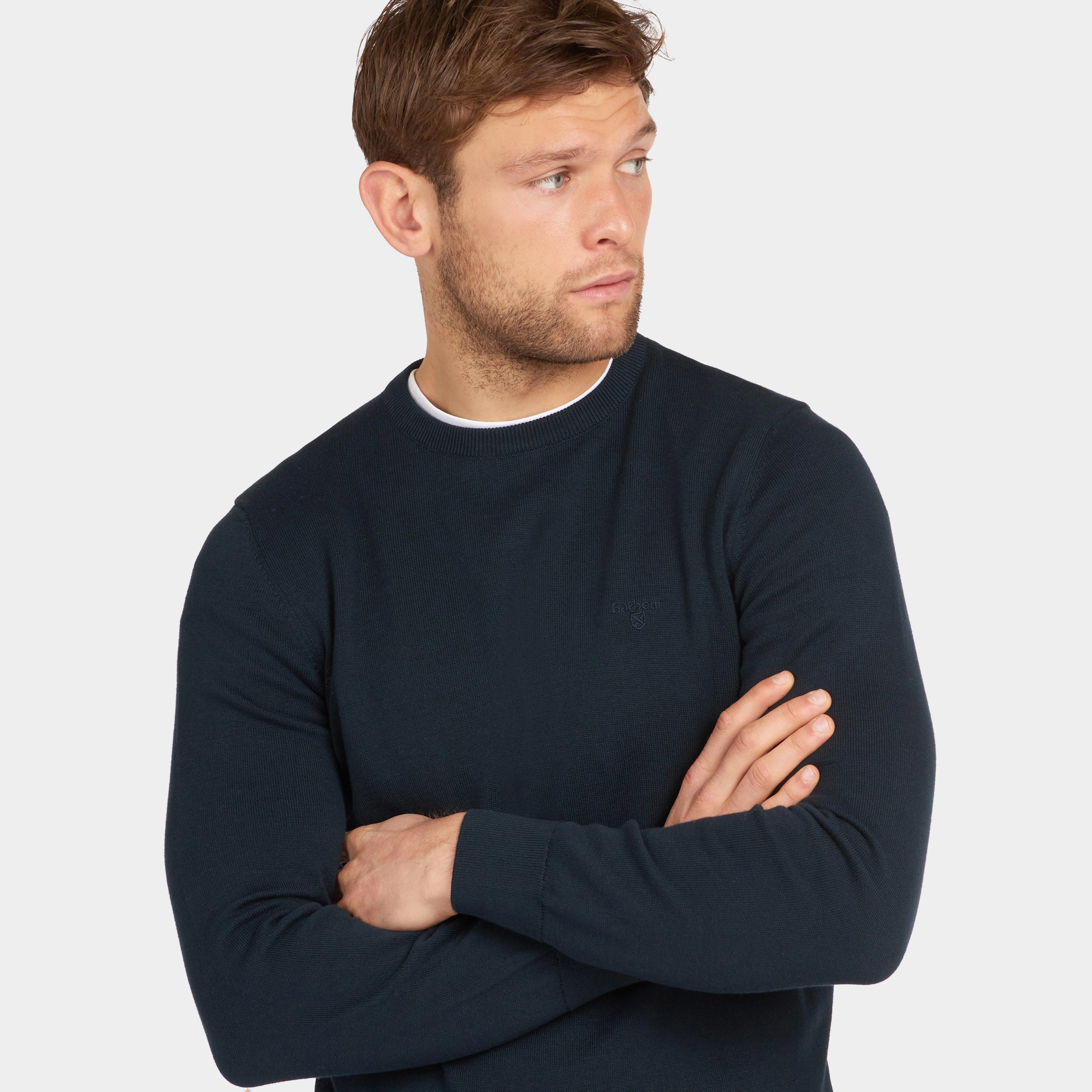 Mens Pima Cotton Crew Neck Sweater - Image 5