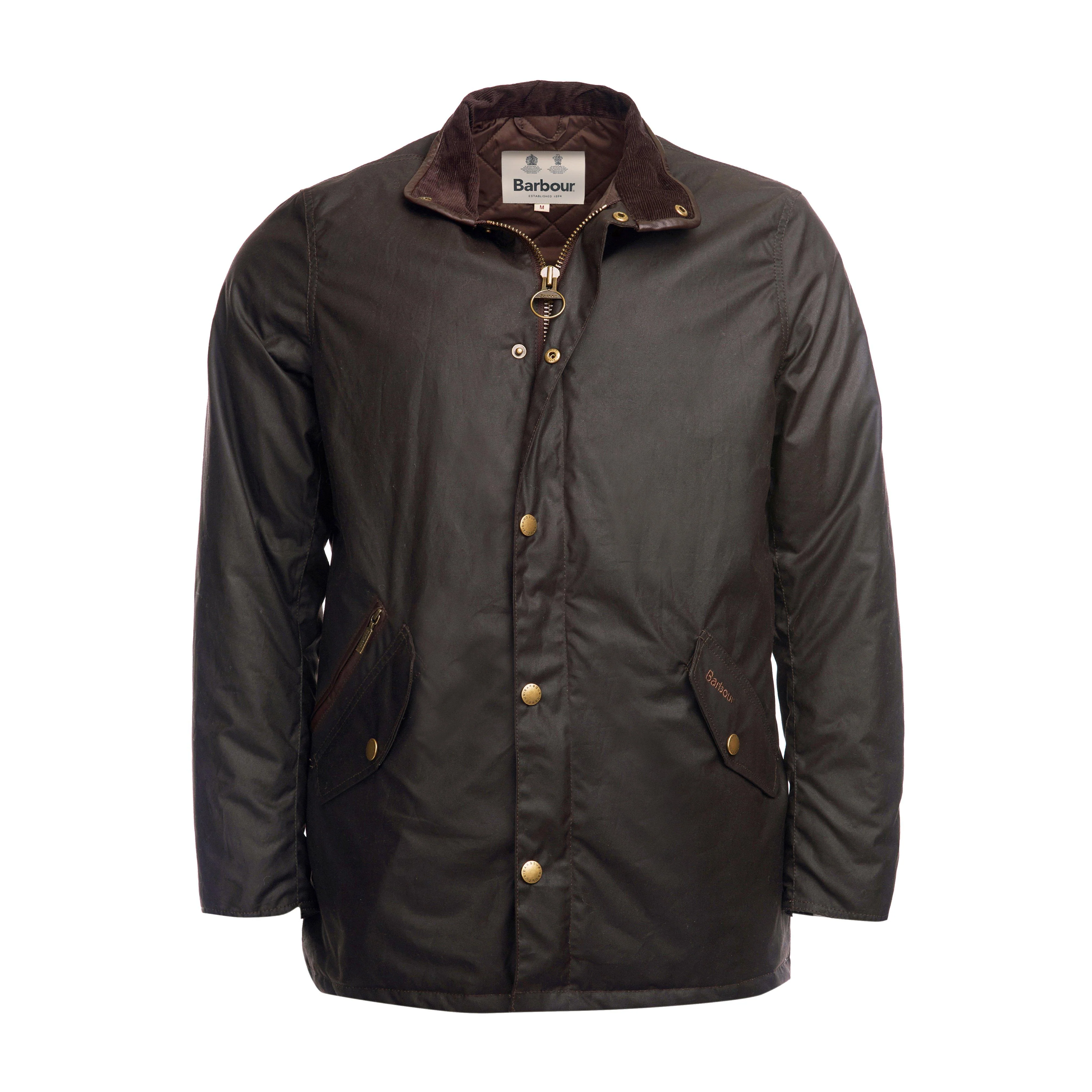 Mens Prestbury Wax Jacket Rustic - Image 7