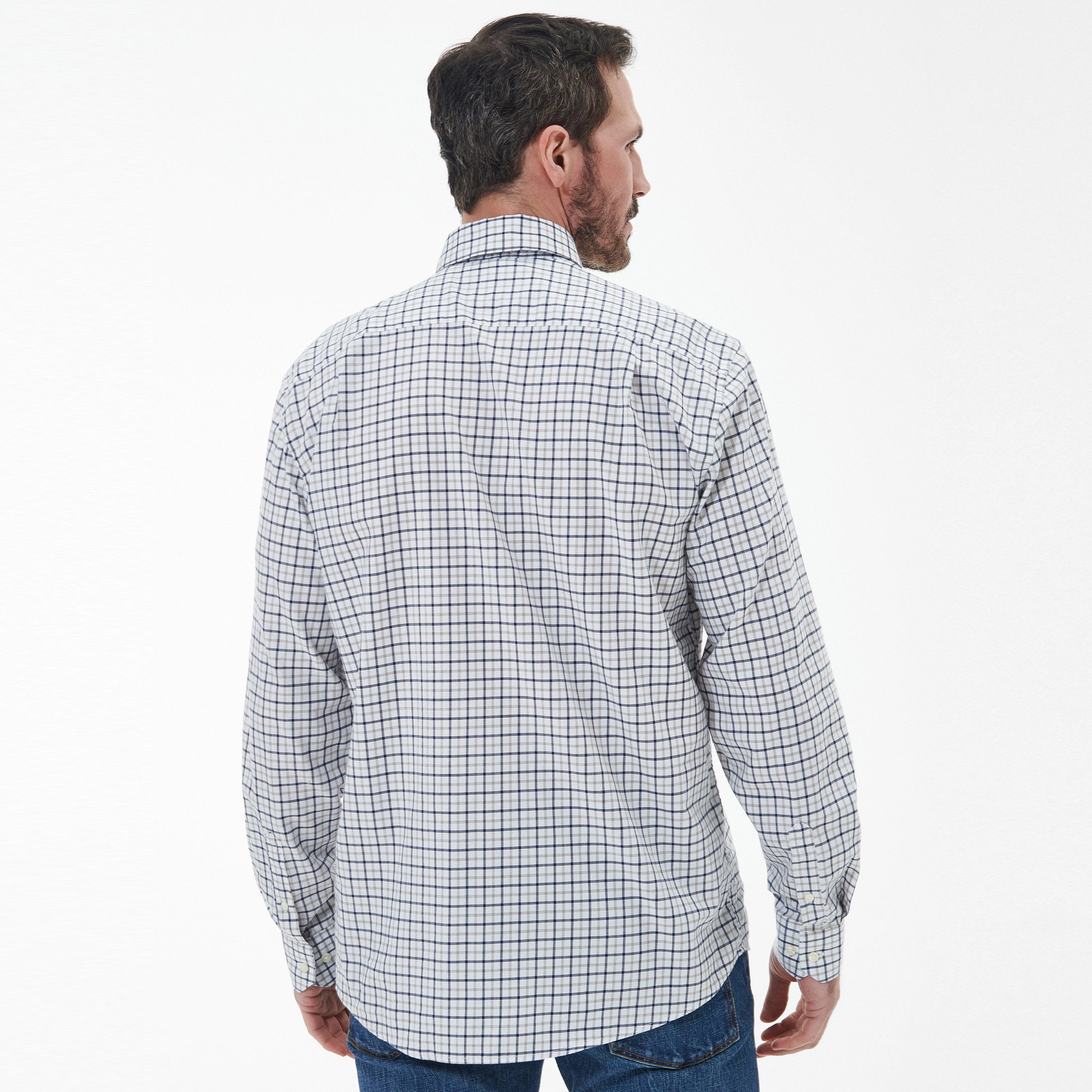 Mens Preston Regular Shirt Olive - Image 2