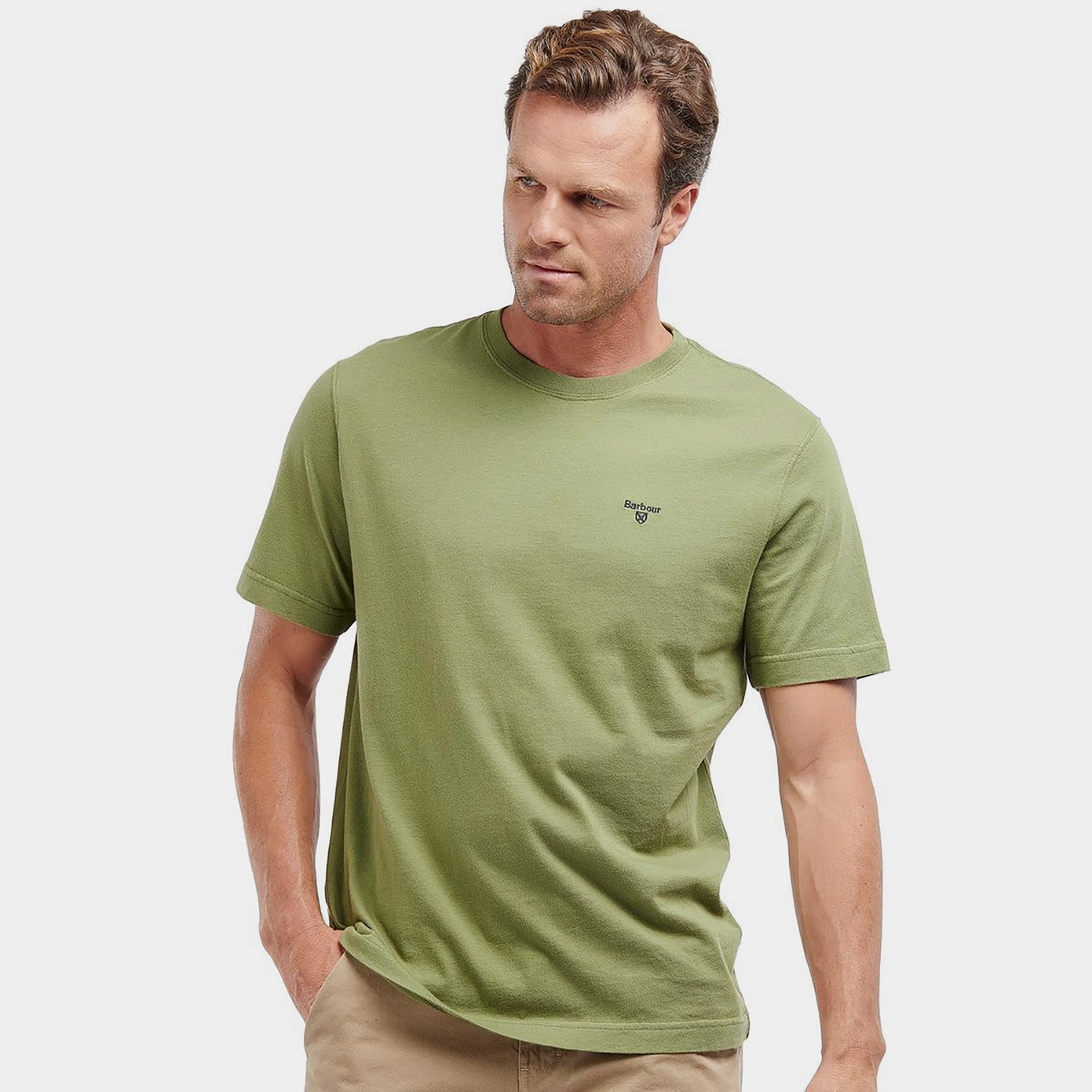 Mens Relaxed Sports T-Shirt Burnt Olive - Image 5