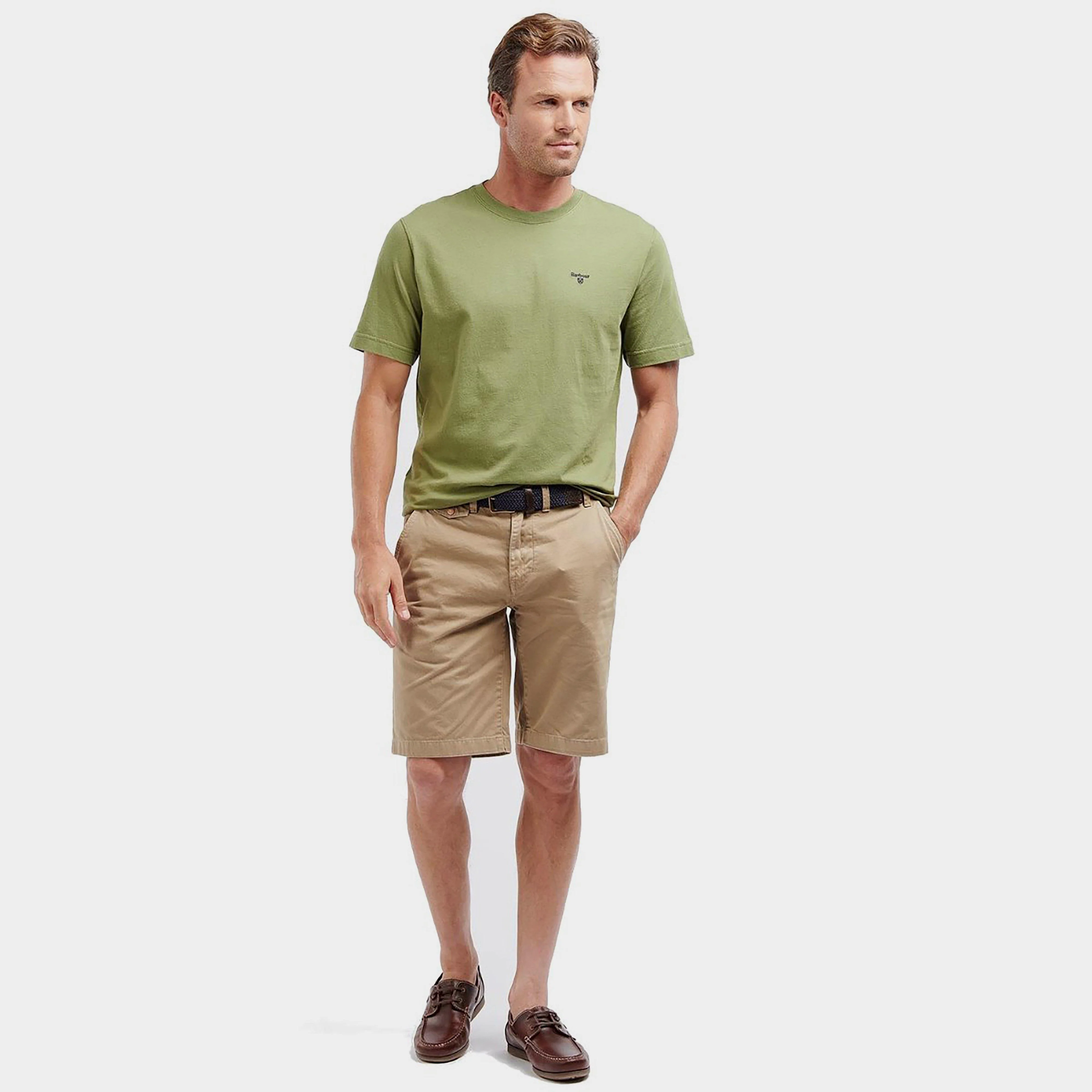 Mens Relaxed Sports T-Shirt Burnt Olive - Image 7