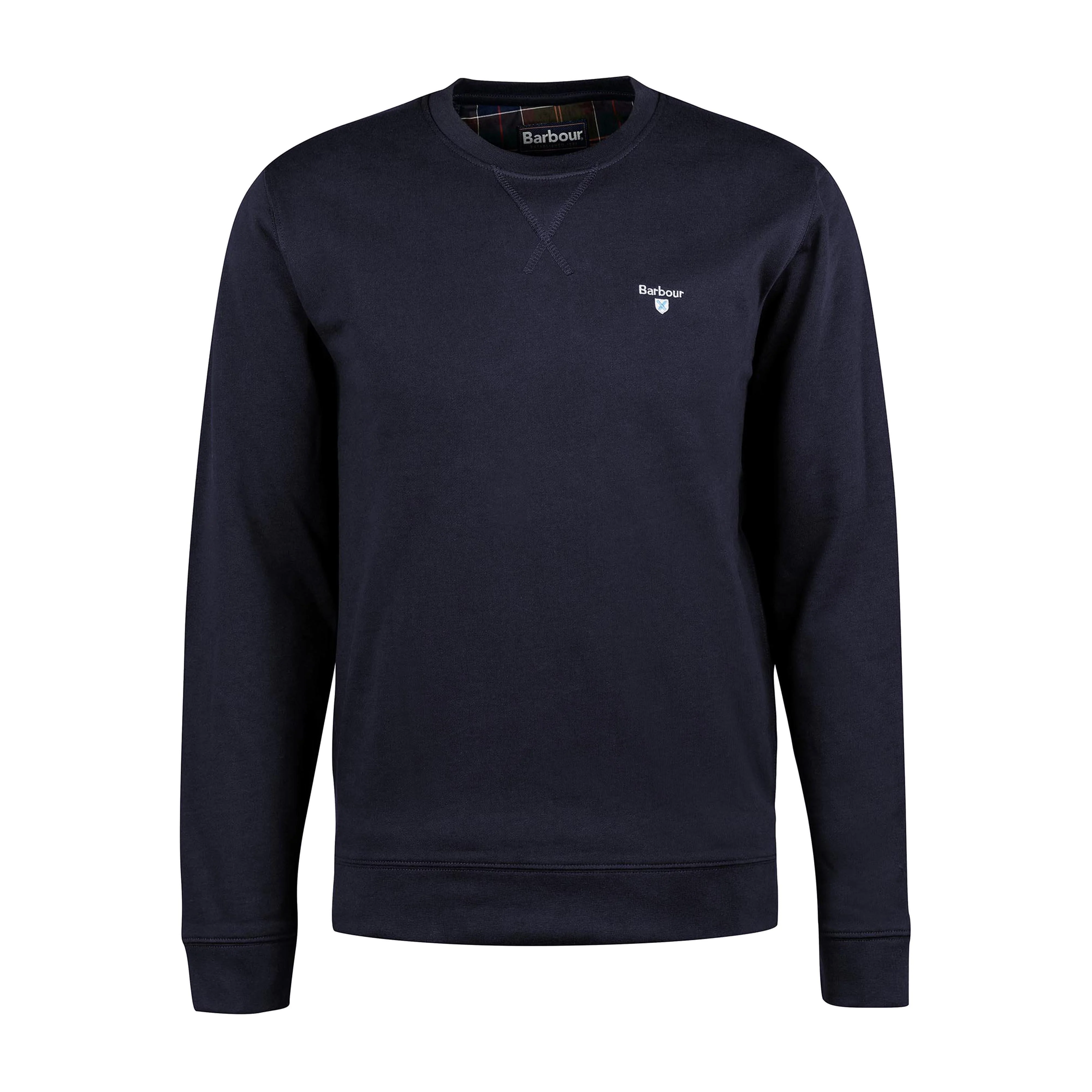 Mens Ridsdale Crew-Neck Sweatshirt Navy - Image 7