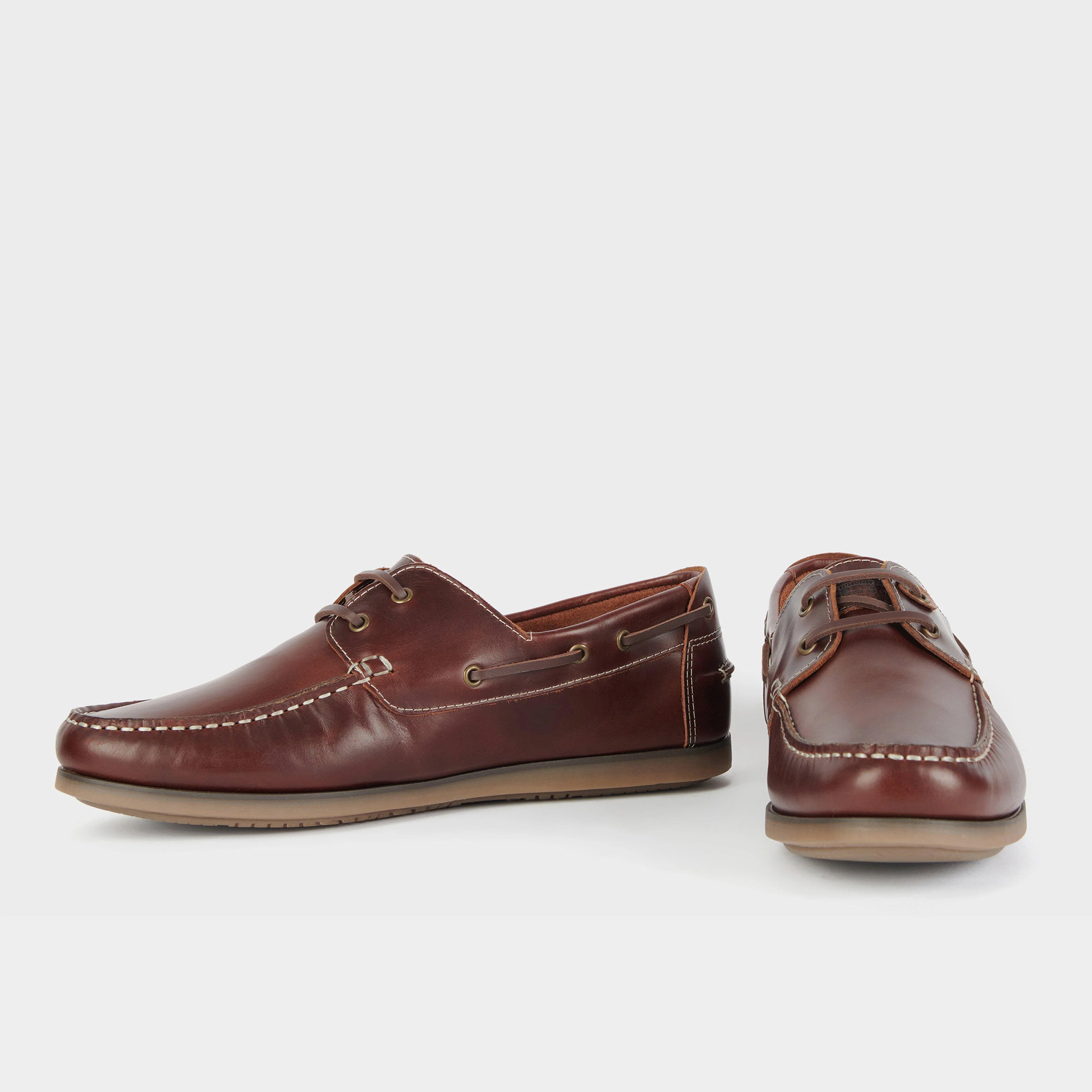 Mens Wake Boat Shoes Mahogany - Image 2