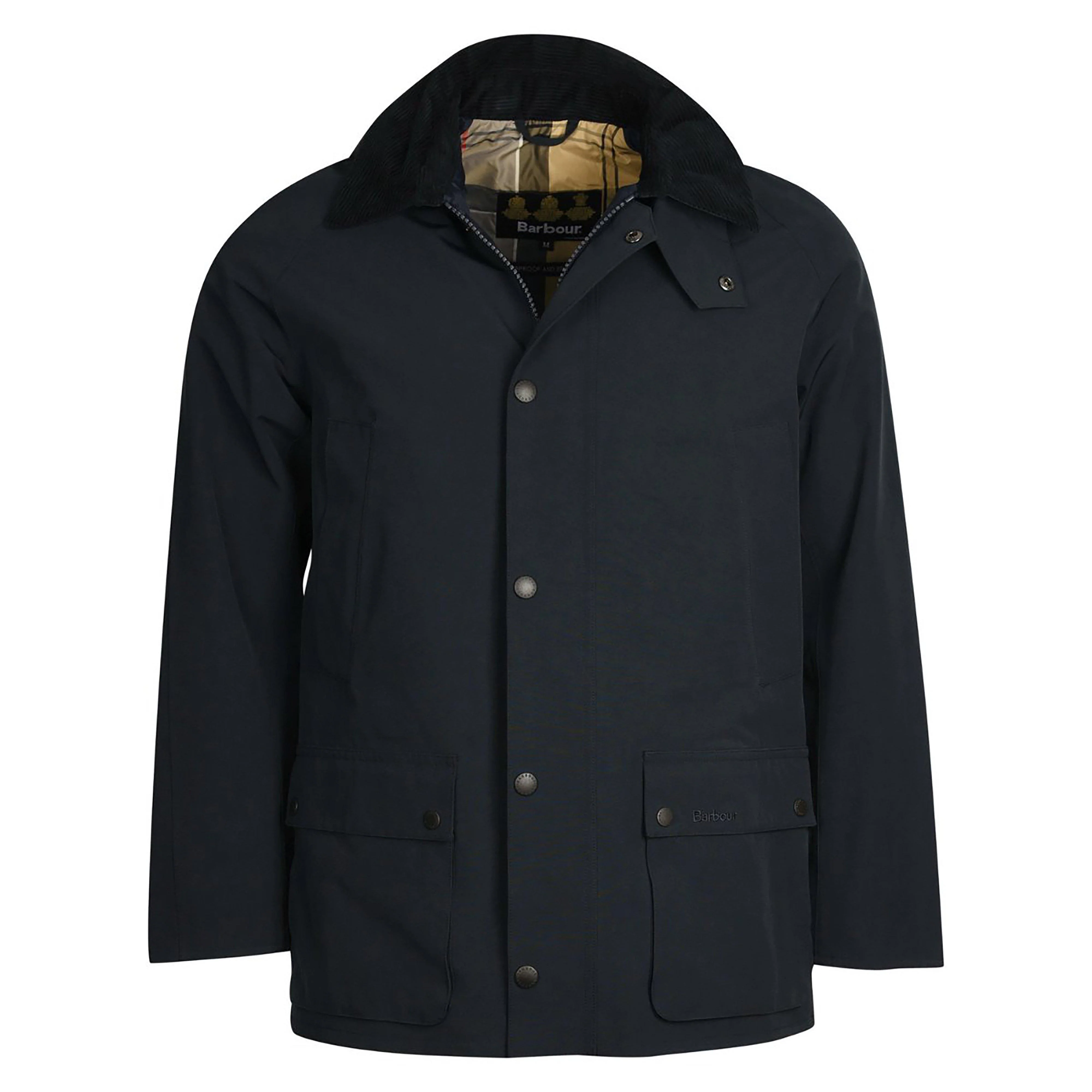 Mens Waterproof Ashby Jacket Navy Dress - Image 10