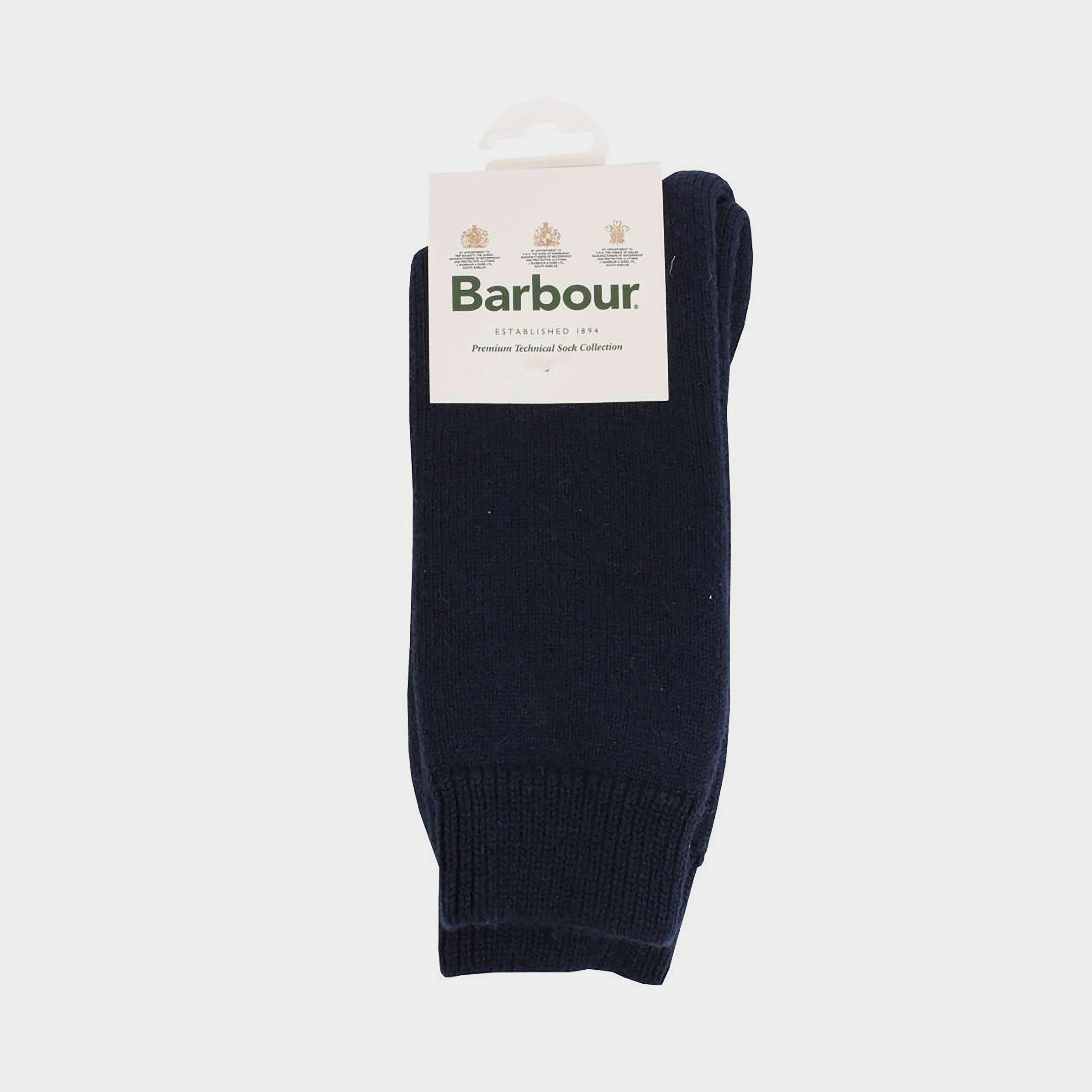 Mens Wellington Calf Socks Navy - Image 2