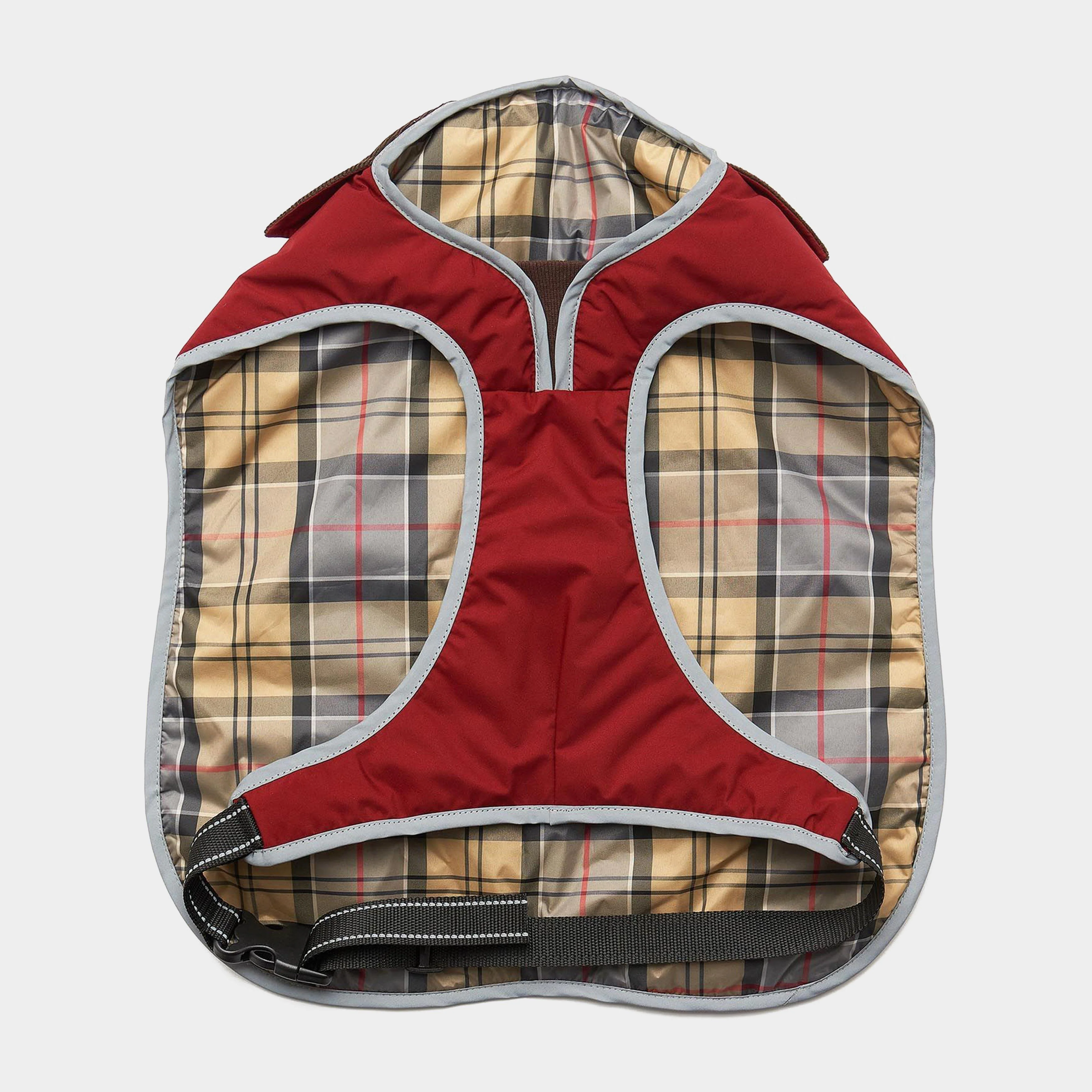 Monmouth Waterproof Dog Coat Red - Image 2
