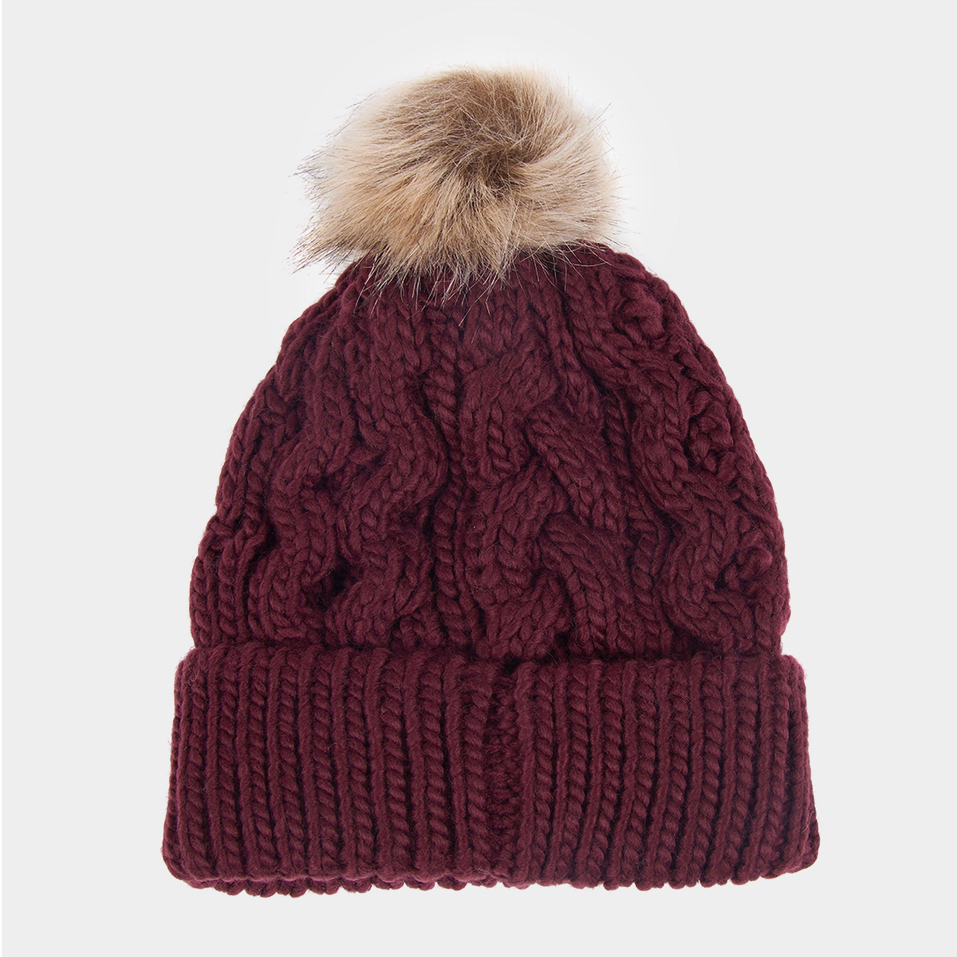 Penshaw Beanie Hat Bordeaux - Image 2