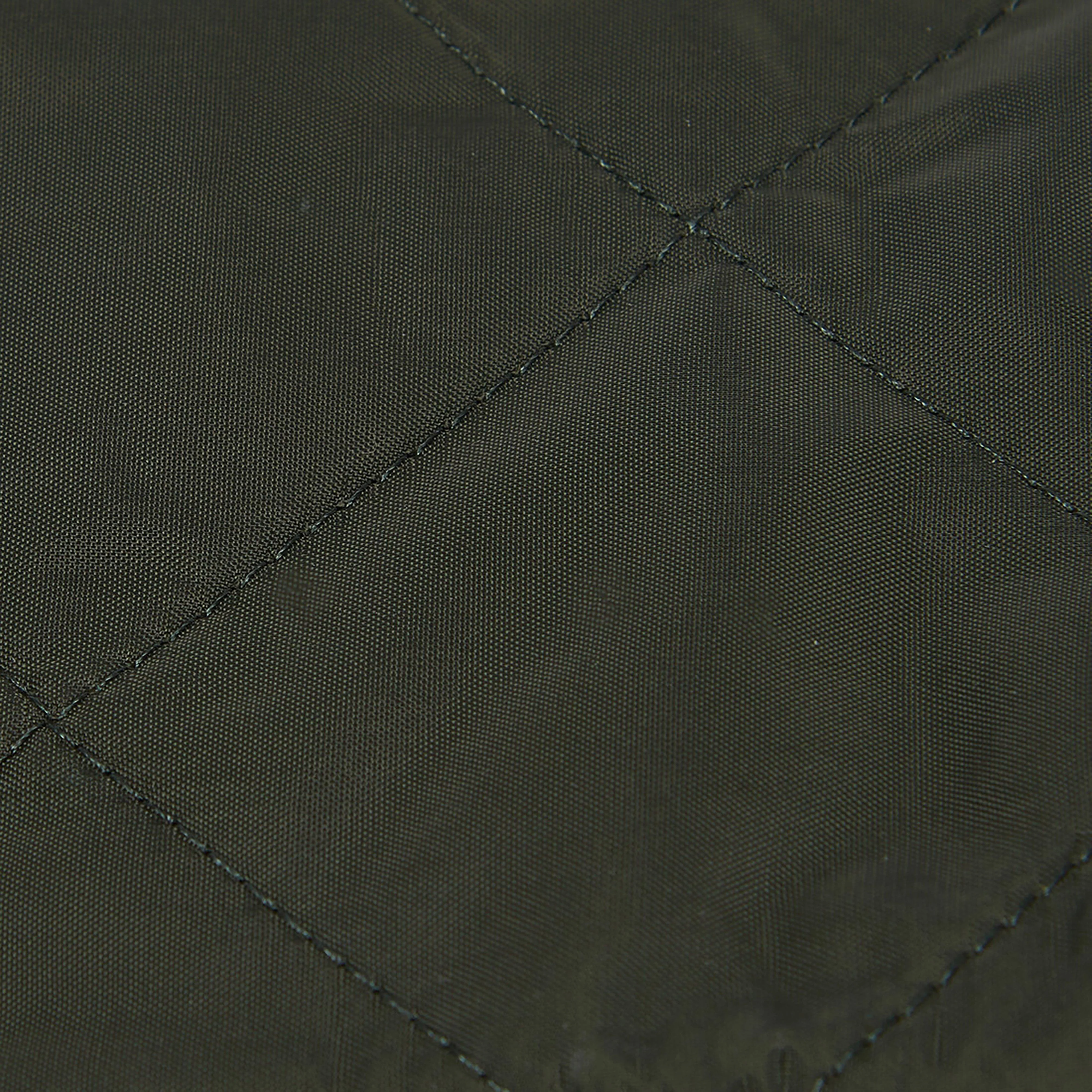 Quilted Dog Coat Olive - Image 5