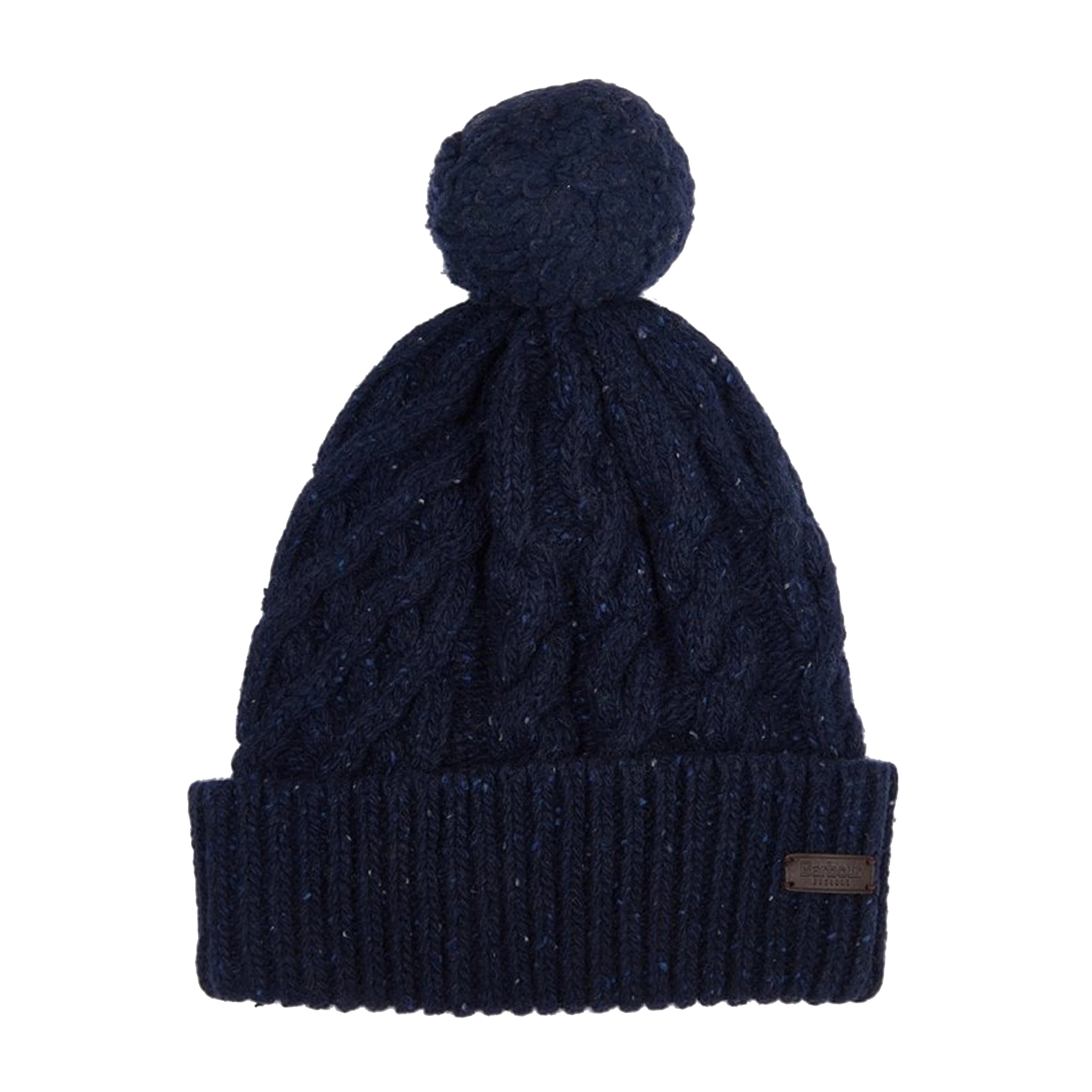 Seaton Pom Beanie Navy - Image 4