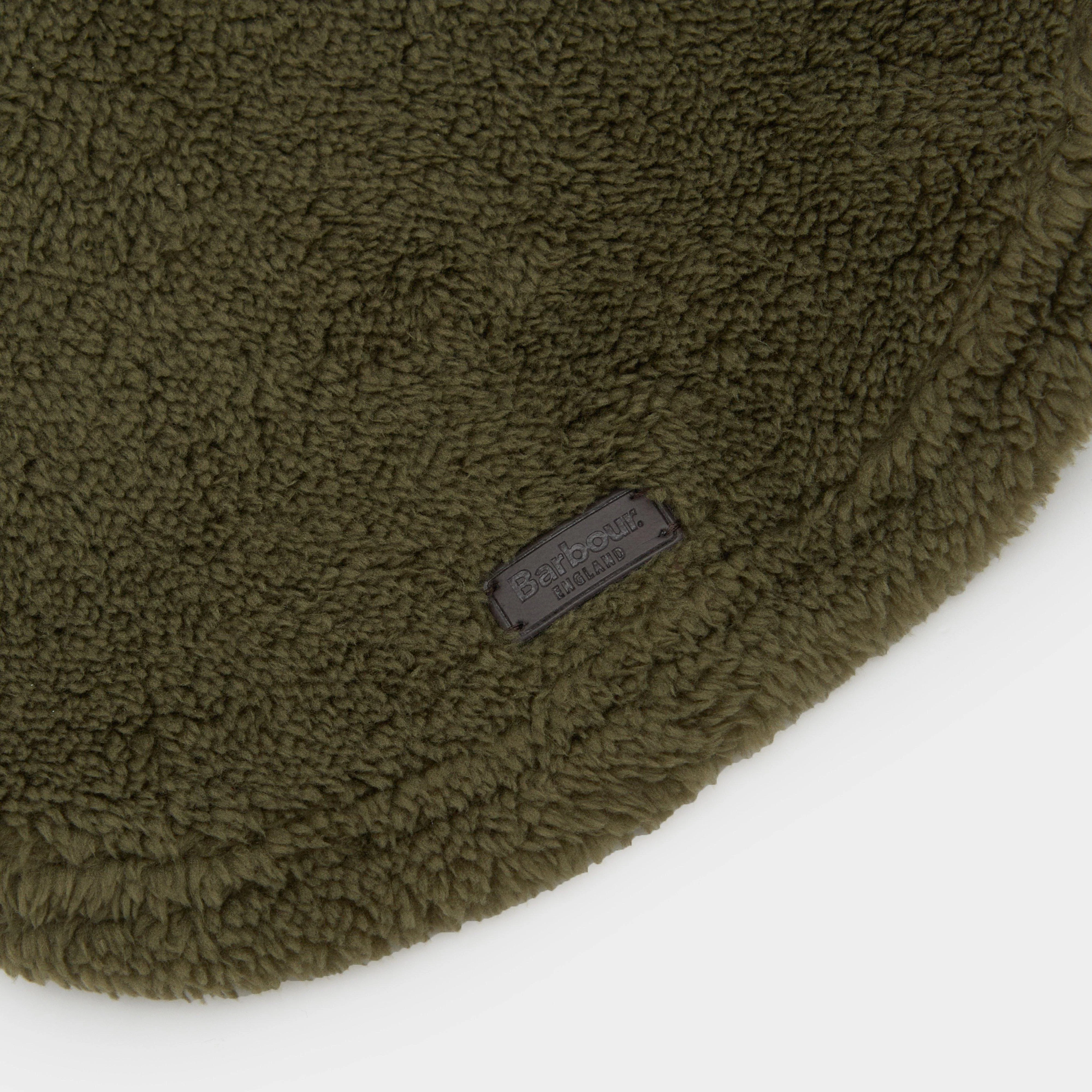 Teddy Fleece Dog Jumper Olive - Image 2