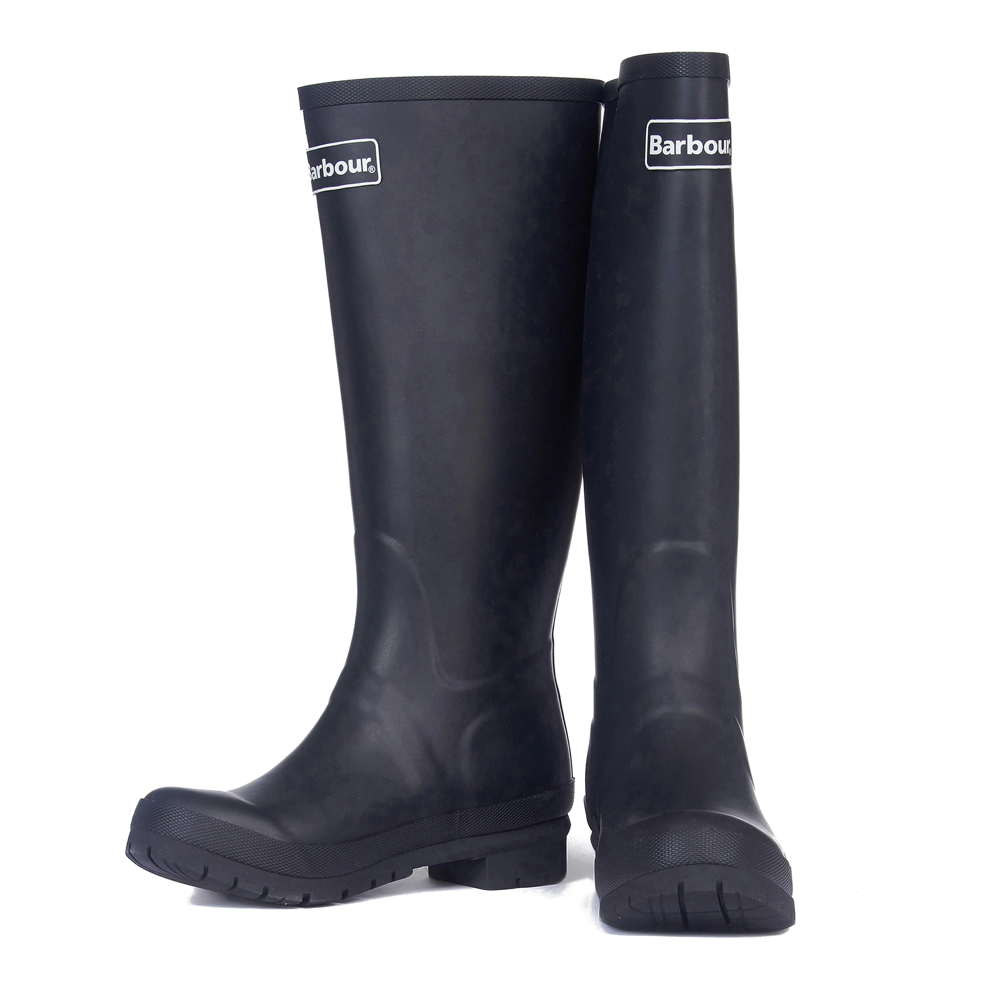Womens Abbey Wellington Boots Black - Image 10